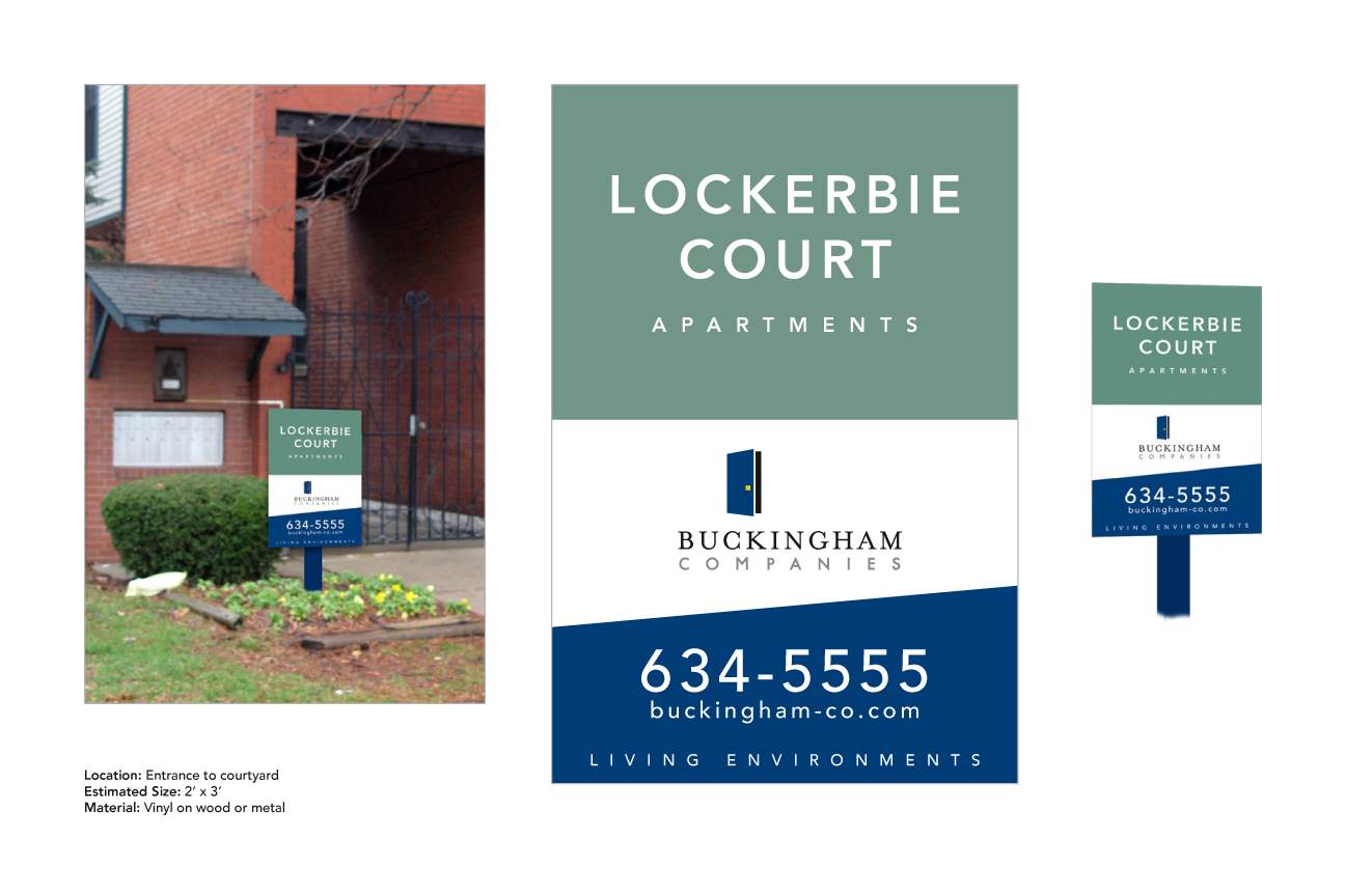 Property Signs - Lockerbie Court