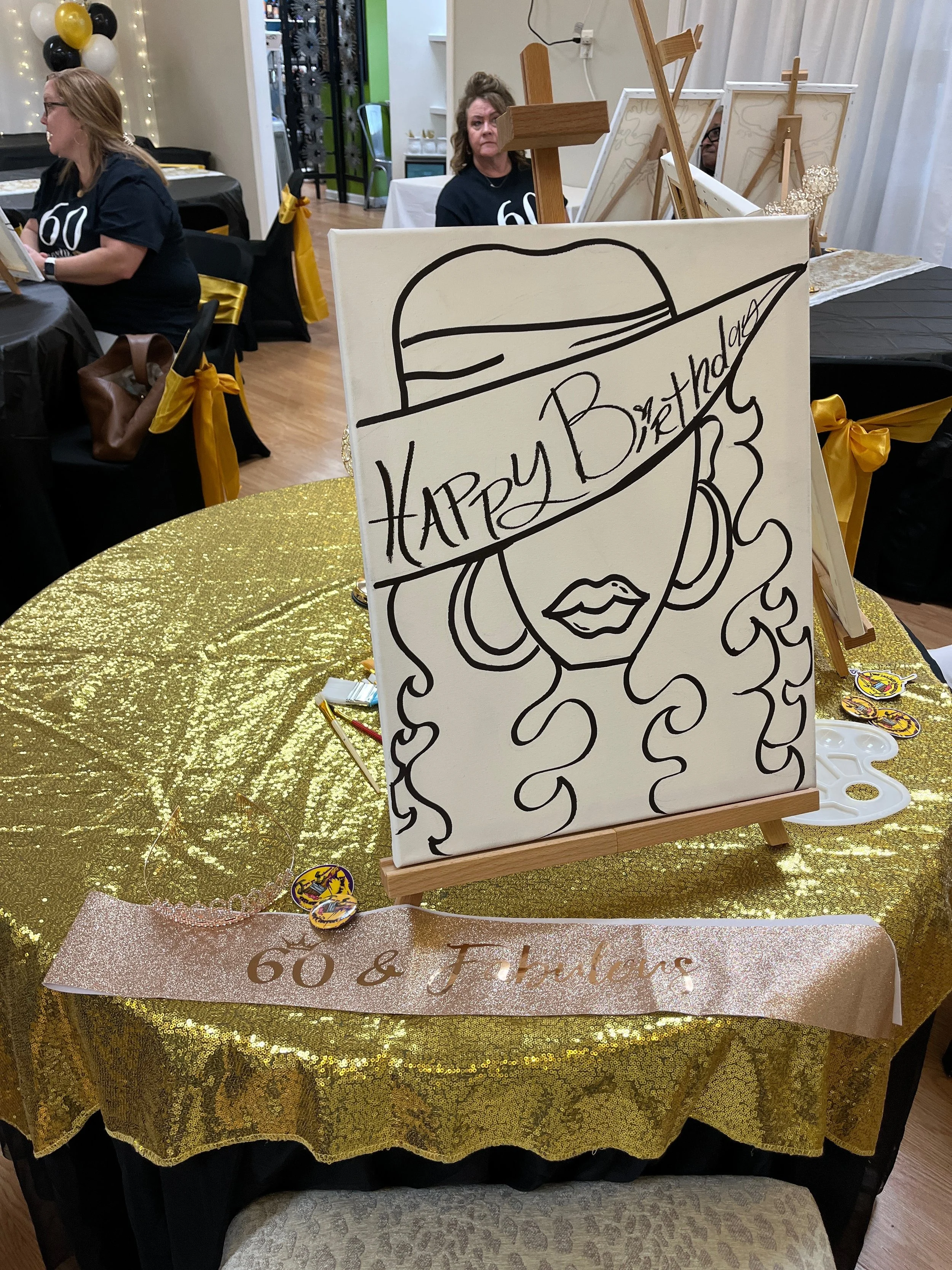 Paint & Sip Canvas, 2025