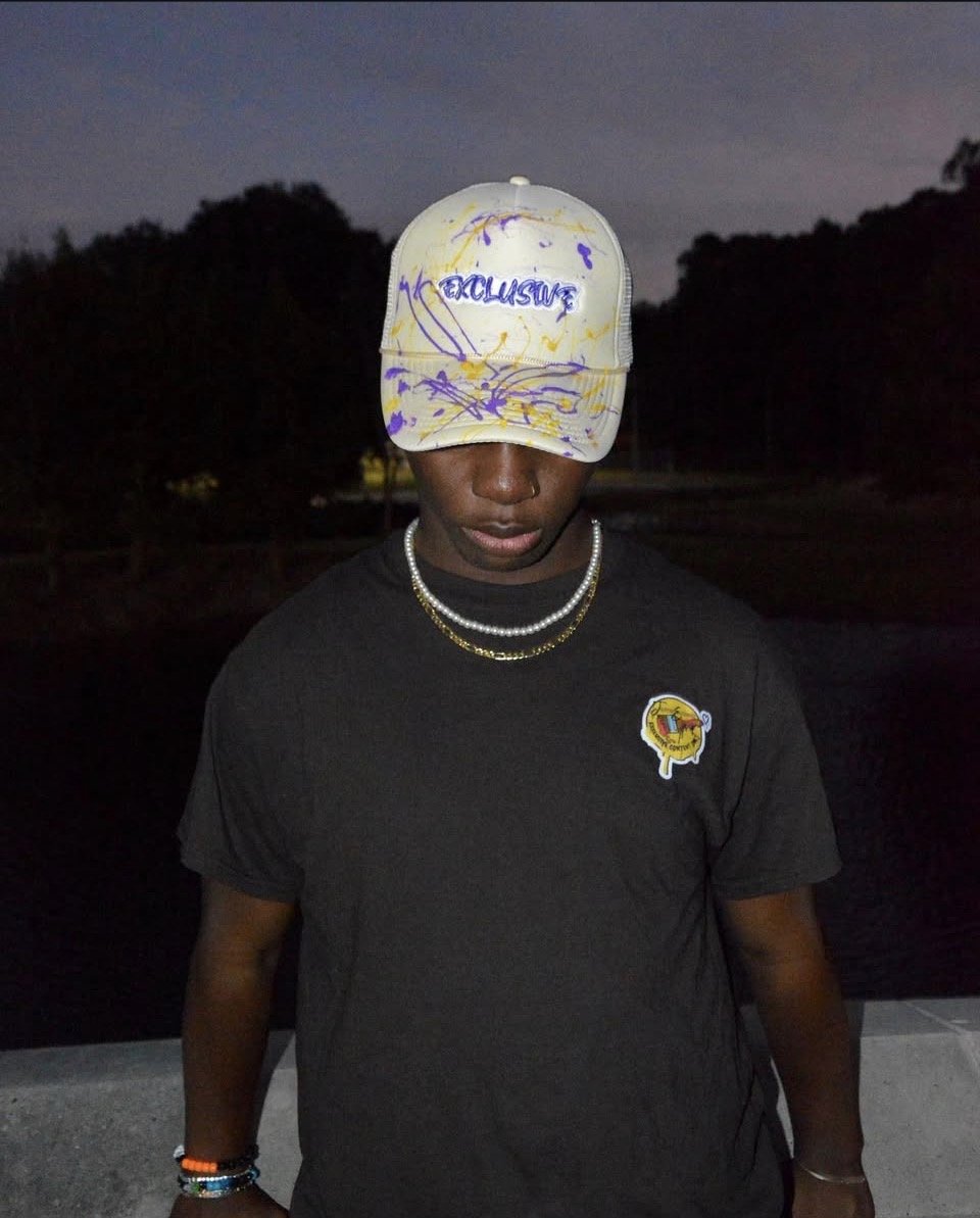 Tan JE Trucker Hat, 2022