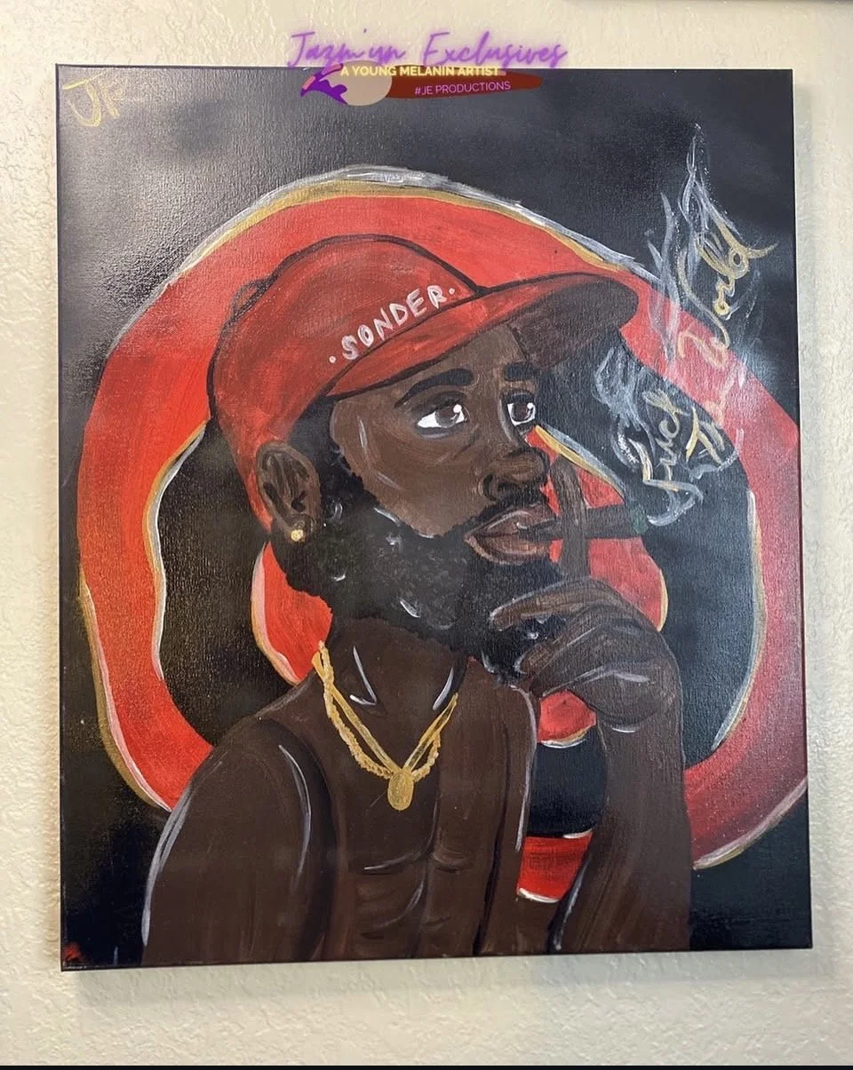 Fuck the World, 18x24, 2020