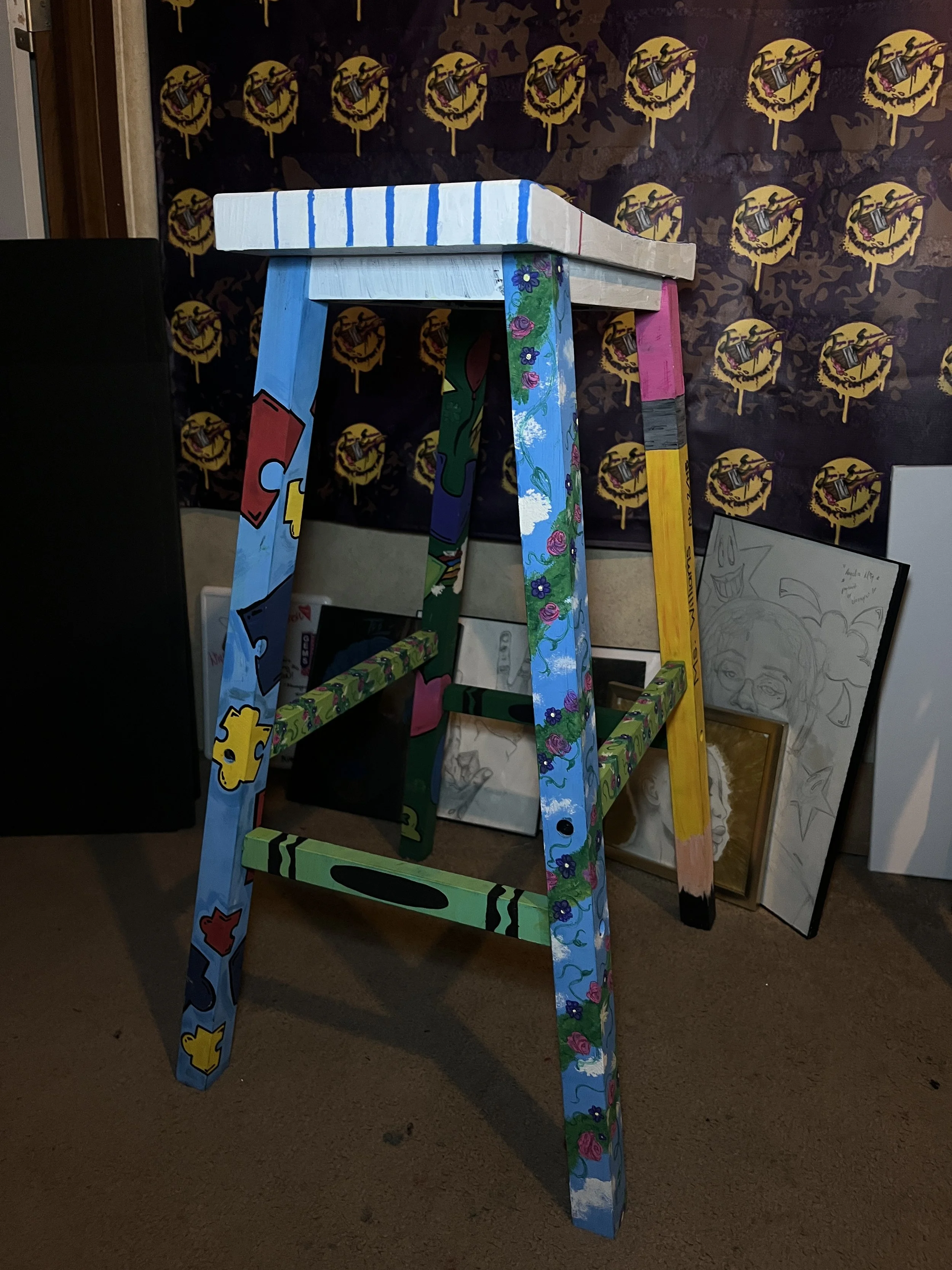 Exclusive Teacher Stool, 2025