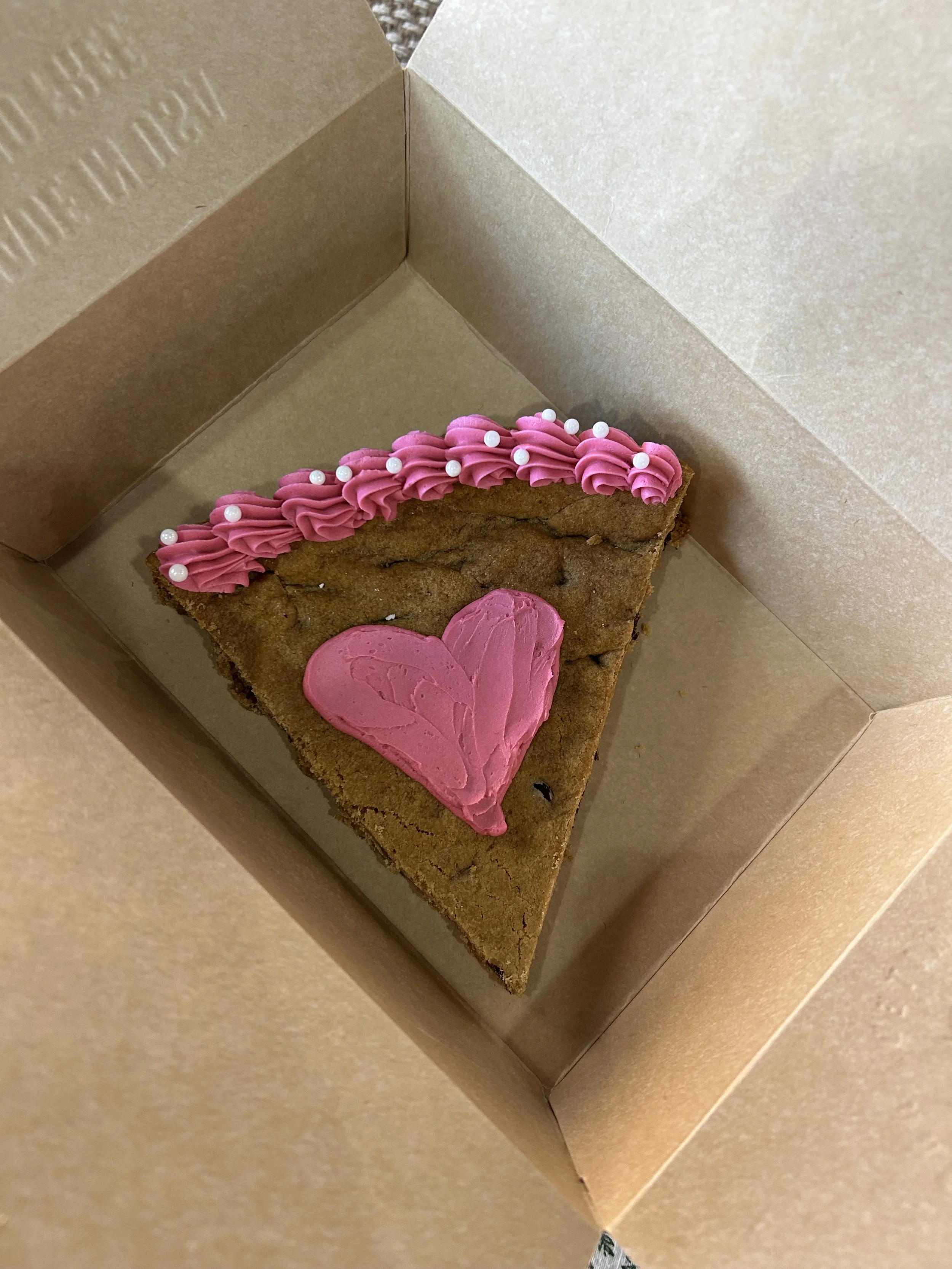 cookie cake slice
