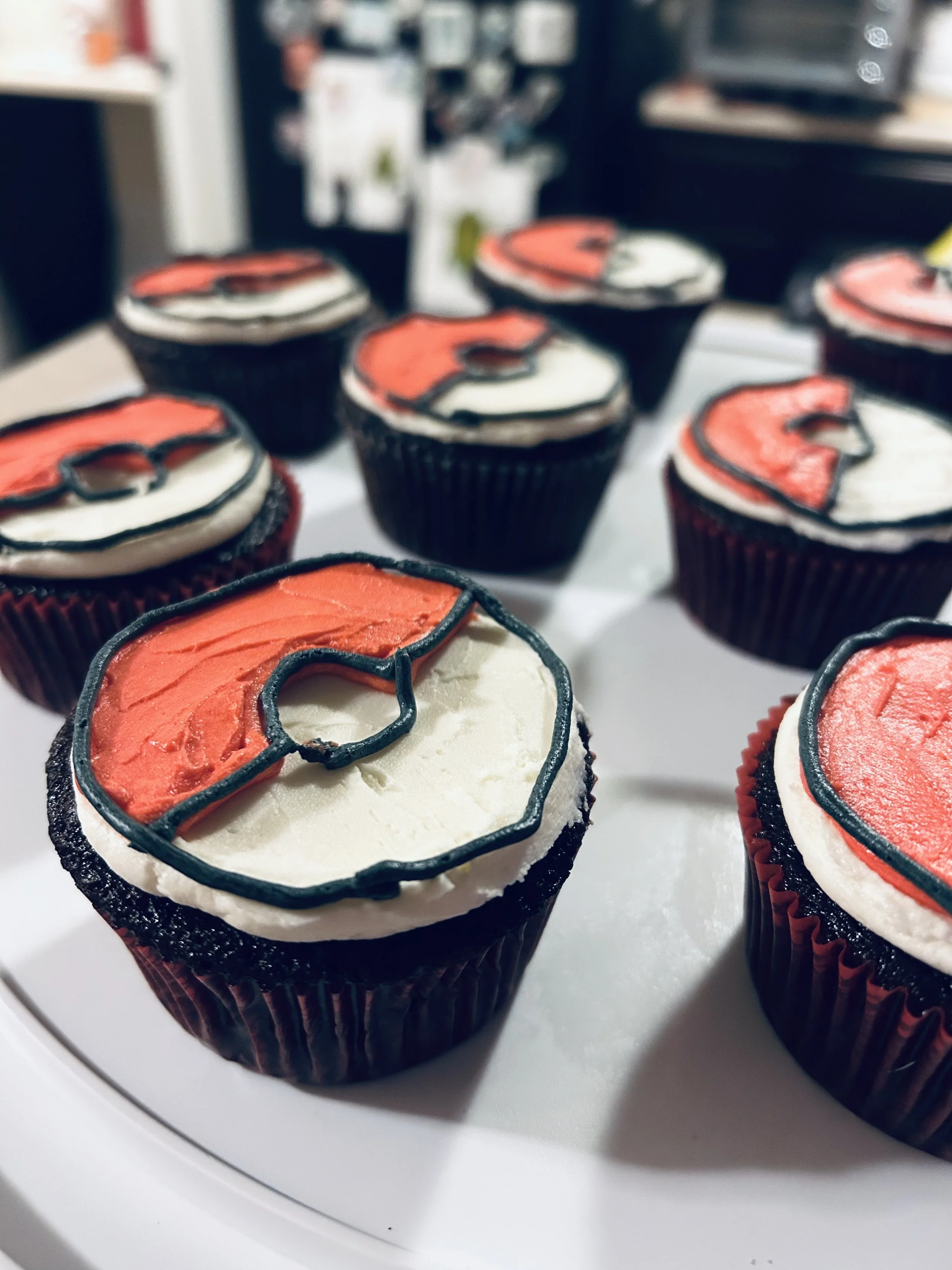 pokemon inspired custom cupcakes