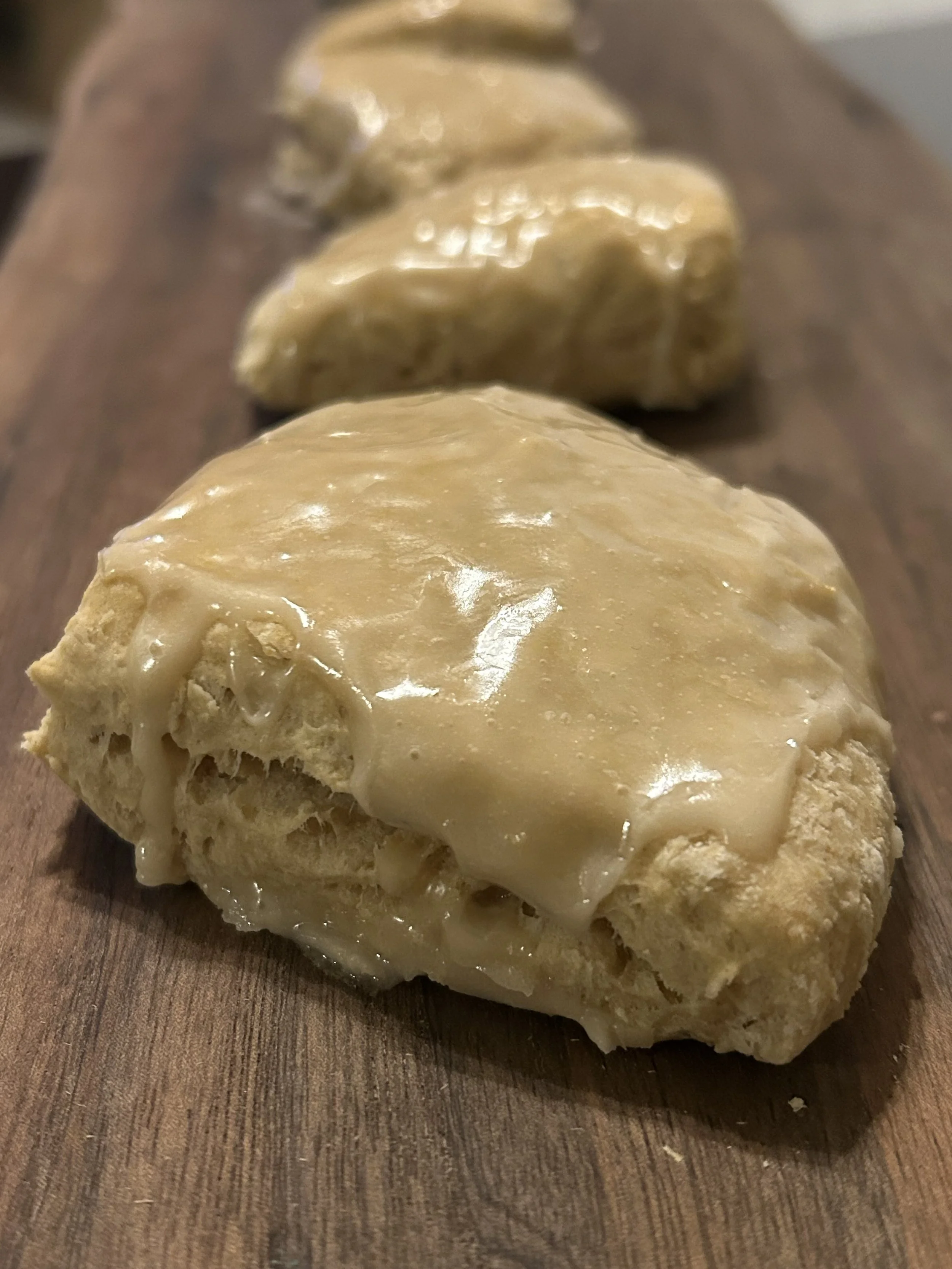 earl grey and agave scones