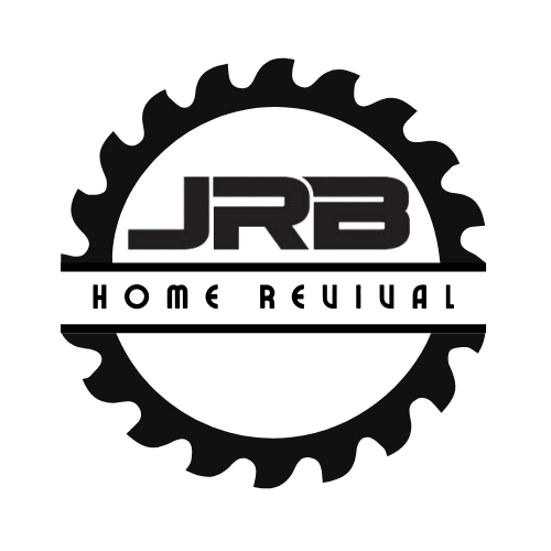 Logo with gear and the letters 'JRB' in the center