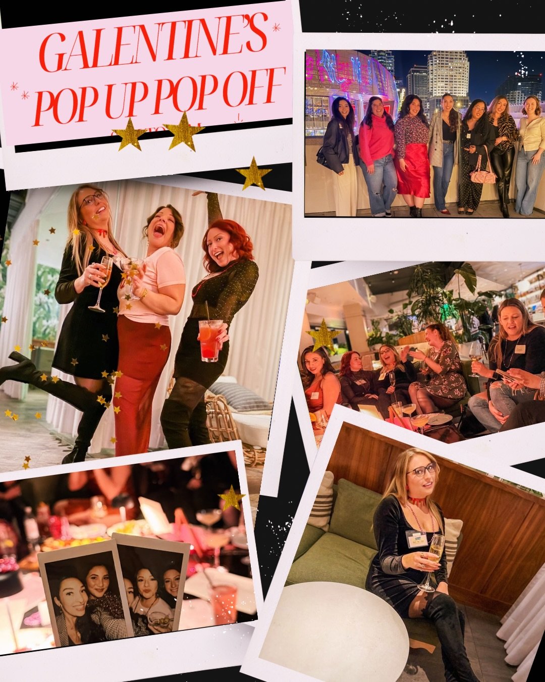 It may almost be Valentines Day&hellip; but we&rsquo;re still riding the high from last week&rsquo;s Galentine&rsquo;s Day 🎀 👀👆🏼 

Thank you to all the beautiful women who came out last week to mix+mingle+make new besties! Our first #Saratini Pop