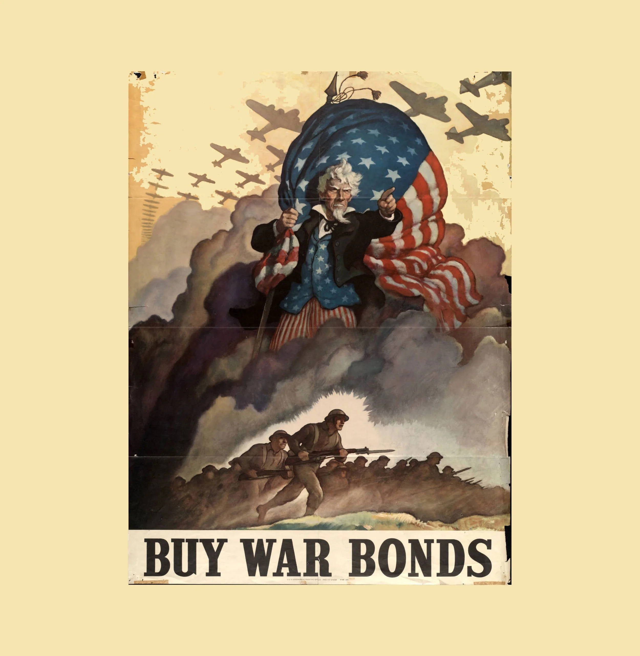 The Home Front. The war effort extended far beyond the battlefield. Families purchased war bonds, conserved resources, and adapted to a nation mobilized for war.