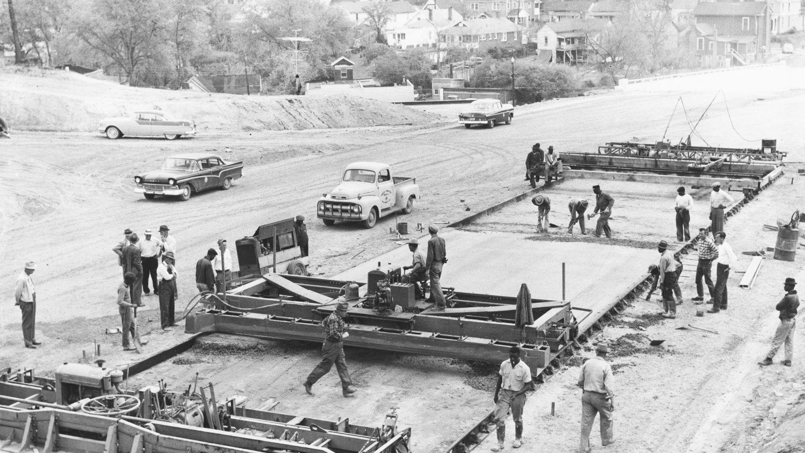 The Interstate System. The Federal-Aid Highway Act of 1956 launched the Interstate Highway System, one of the largest infrastructure projects in American history, transforming transportation, commerce, and daily life.