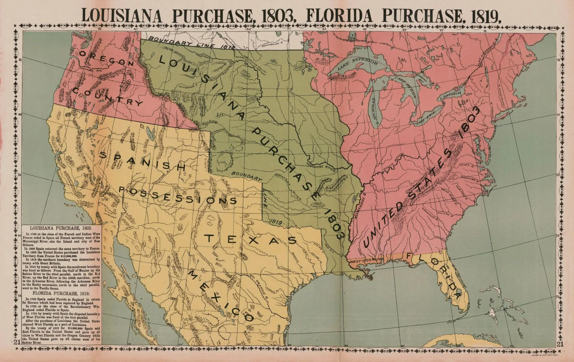 The Louisiana Territory. What had begun as a constitutional dilemma became geography. The republic now extended beyond anything its founders had imagined.