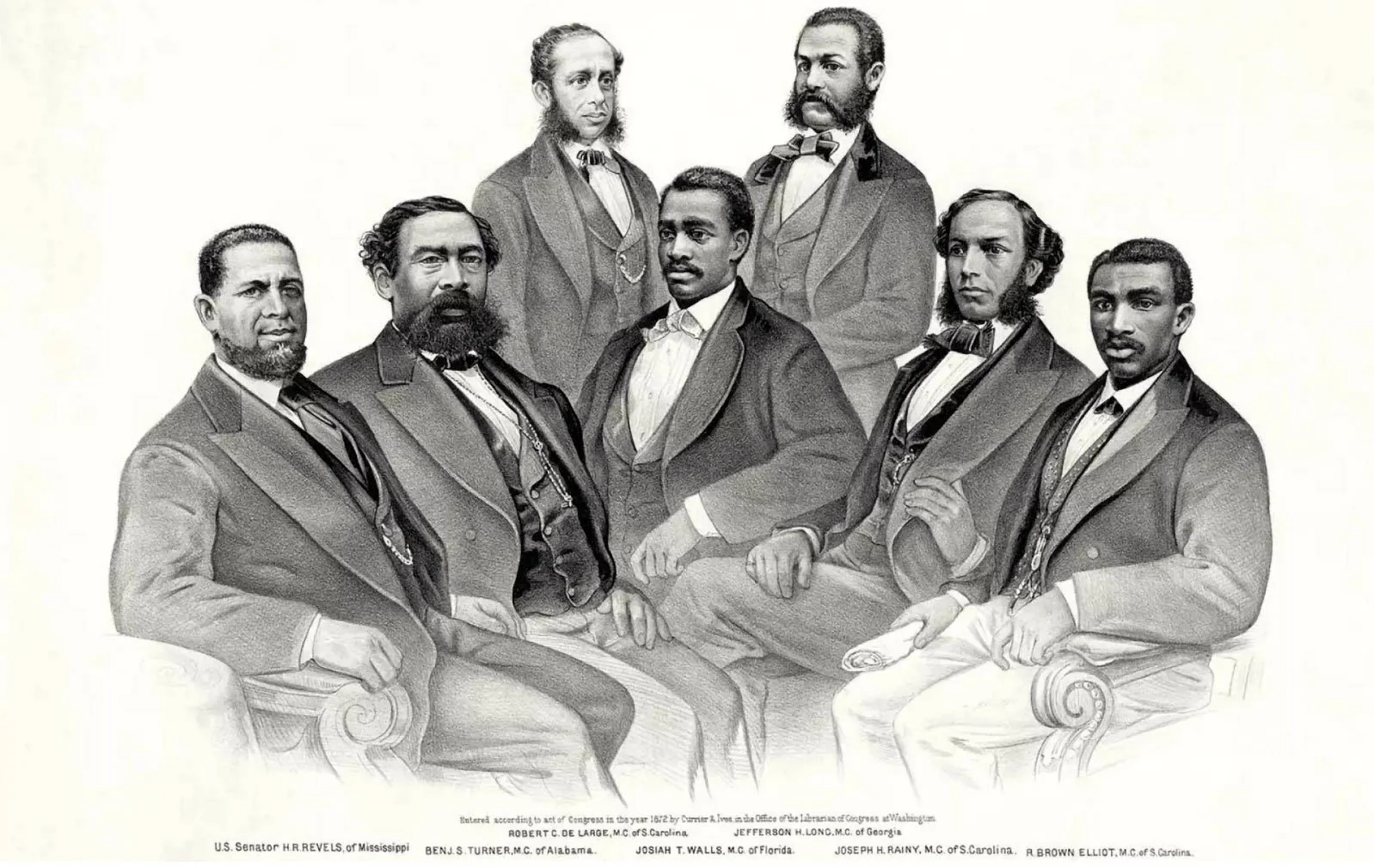 Participation. African American men voted, held office, and participated in public life—reshaping the political landscape in ways not seen before.