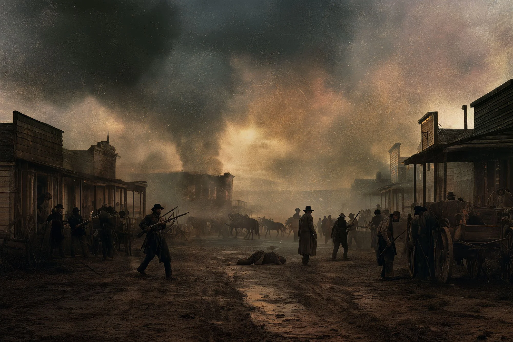 Popular sovereignty did not settle the issue. Proslavery and antislavery settlers competed for control of Kansas, and political conflict turned violent—a warning that compromise over slavery was beginning to fail.