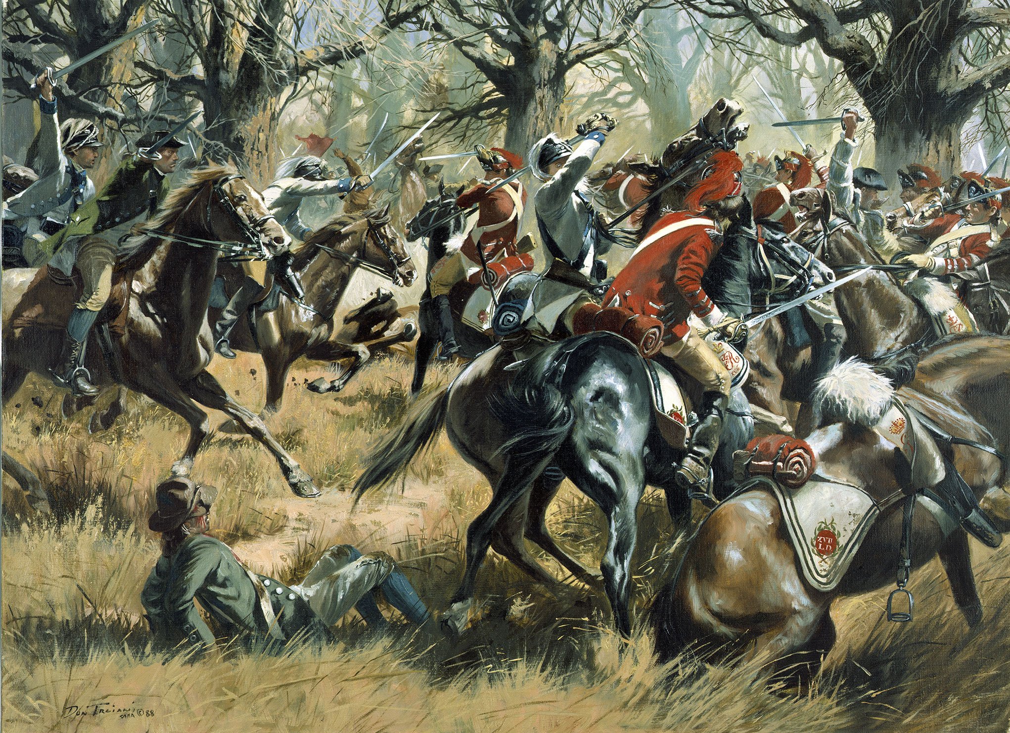 Cowpens (1781). Daniel Morgan's brilliant victory shattered a key British force in the South and helped set in motion the campaign that would lead to Yorktown.