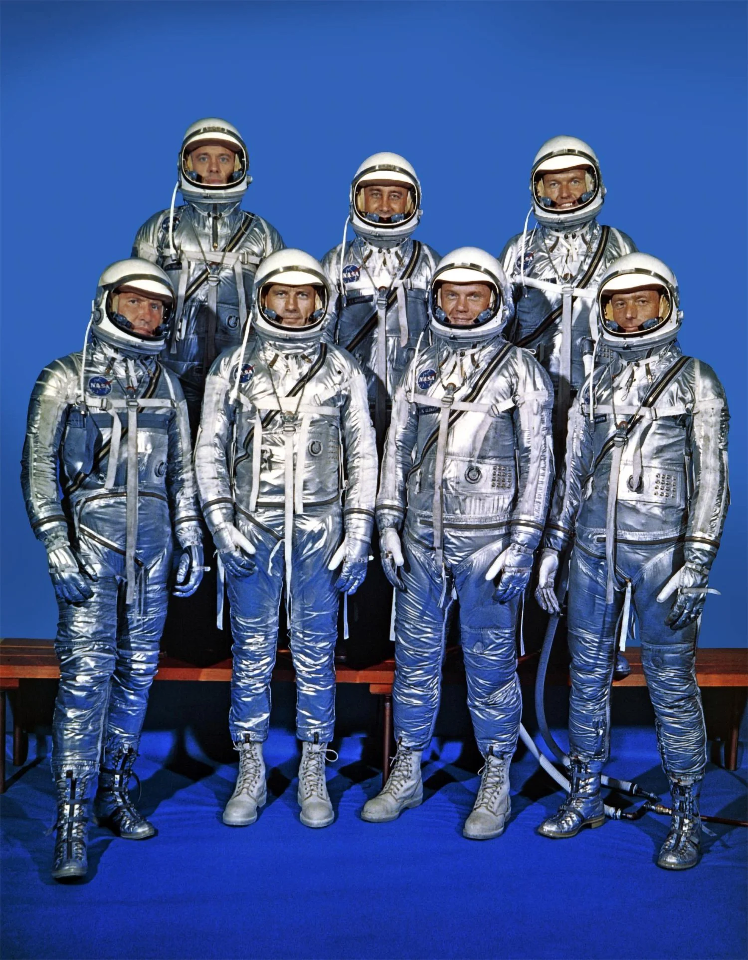 Project Mercury. America's first human spaceflight program demonstrated that orbital flight was possible and marked the nation's first major steps beyond Earth.