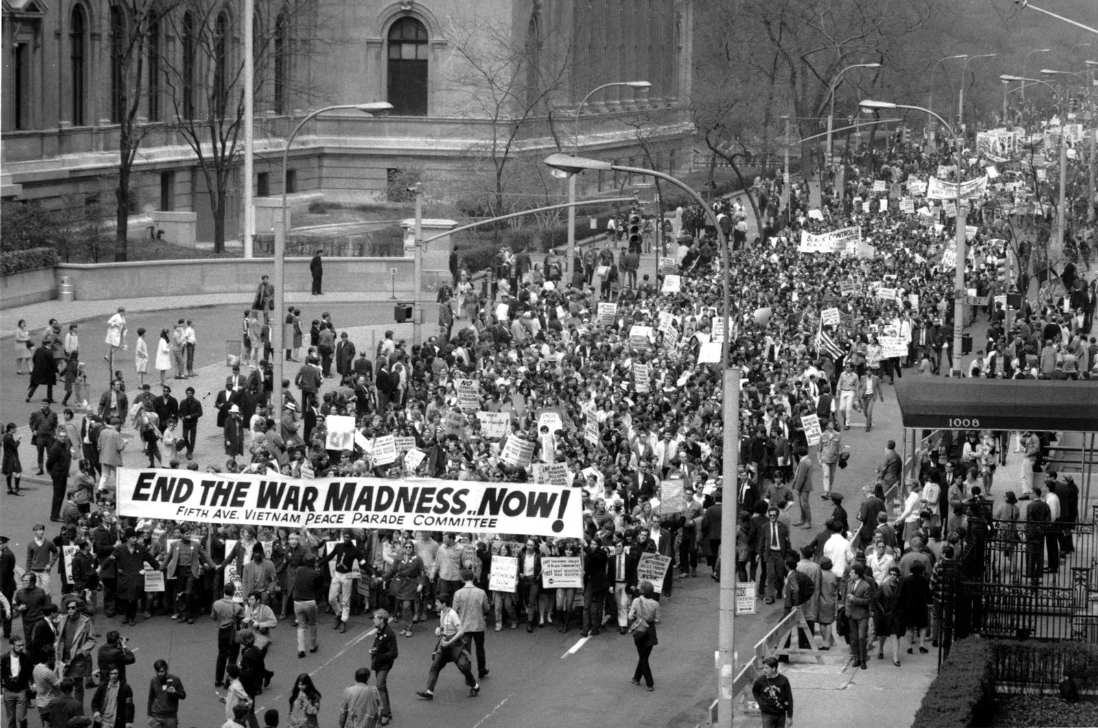 Debate. As the war continued, public opinion became increasingly divided. Debates over military policy, national priorities, and America's role in the world produced some of the largest demonstrations in modern American history.
