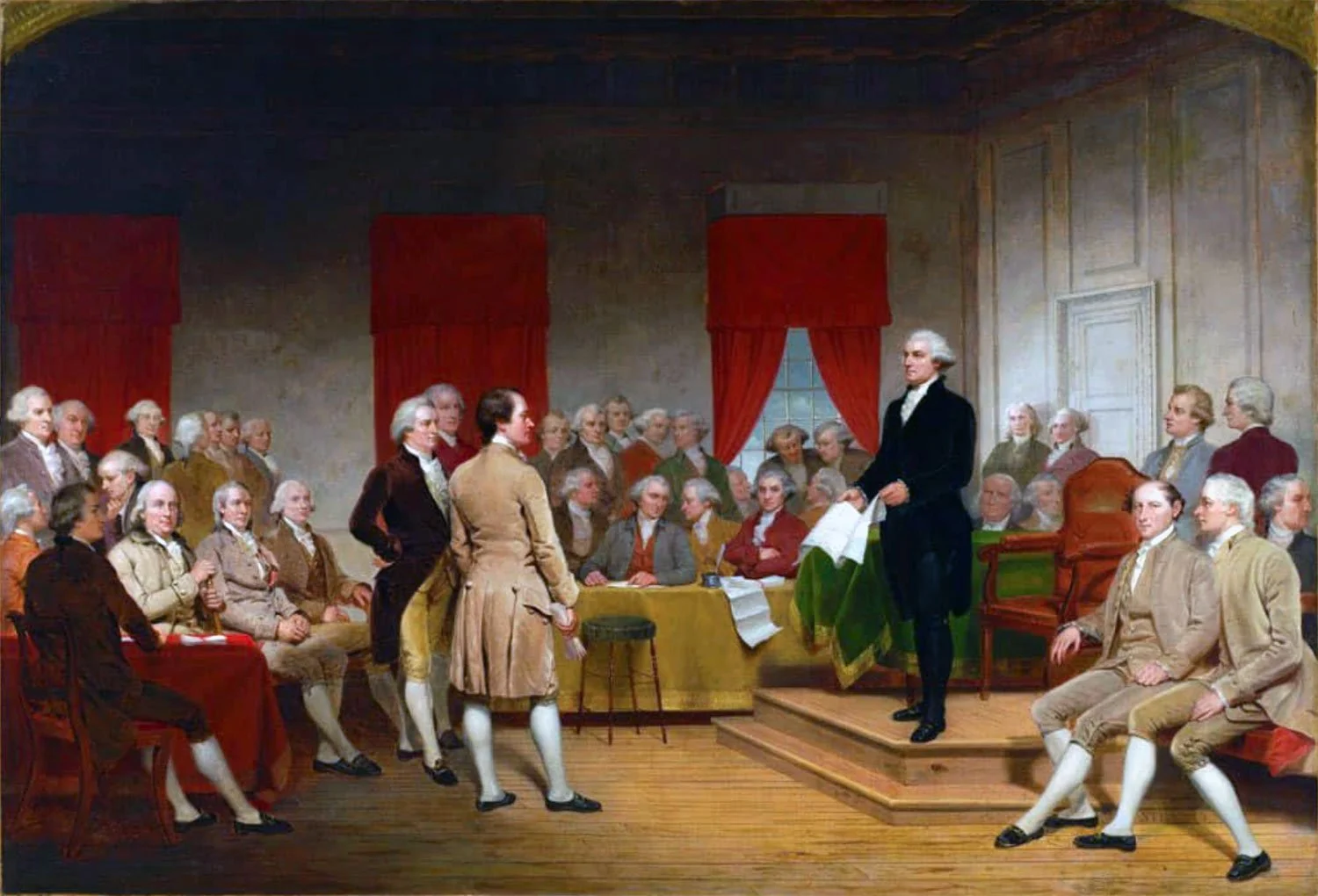 Compromise. Ratification succeeded through concession. Promises to add a Bill of Rights transformed skepticism into acceptance — ensuring that the Constitution would begin not as a final answer, but as a framework open to amendment.