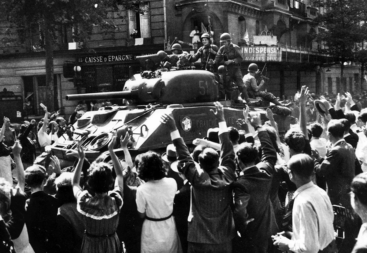 Liberation. As Allied forces advanced across Europe, they liberated occupied territories and uncovered evidence of atrocities committed during the Holocaust—revealing the human cost of dictatorship, war, and genocide.