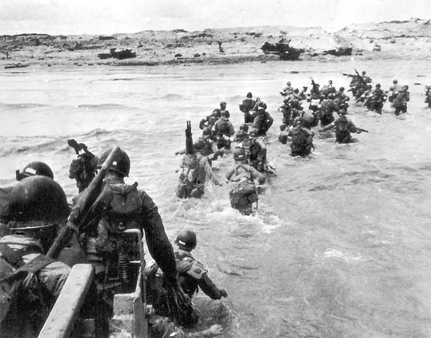 Normandy. On June 6, 1944, Allied forces landed in Normandy, opening a western front that accelerated the liberation of Europe.