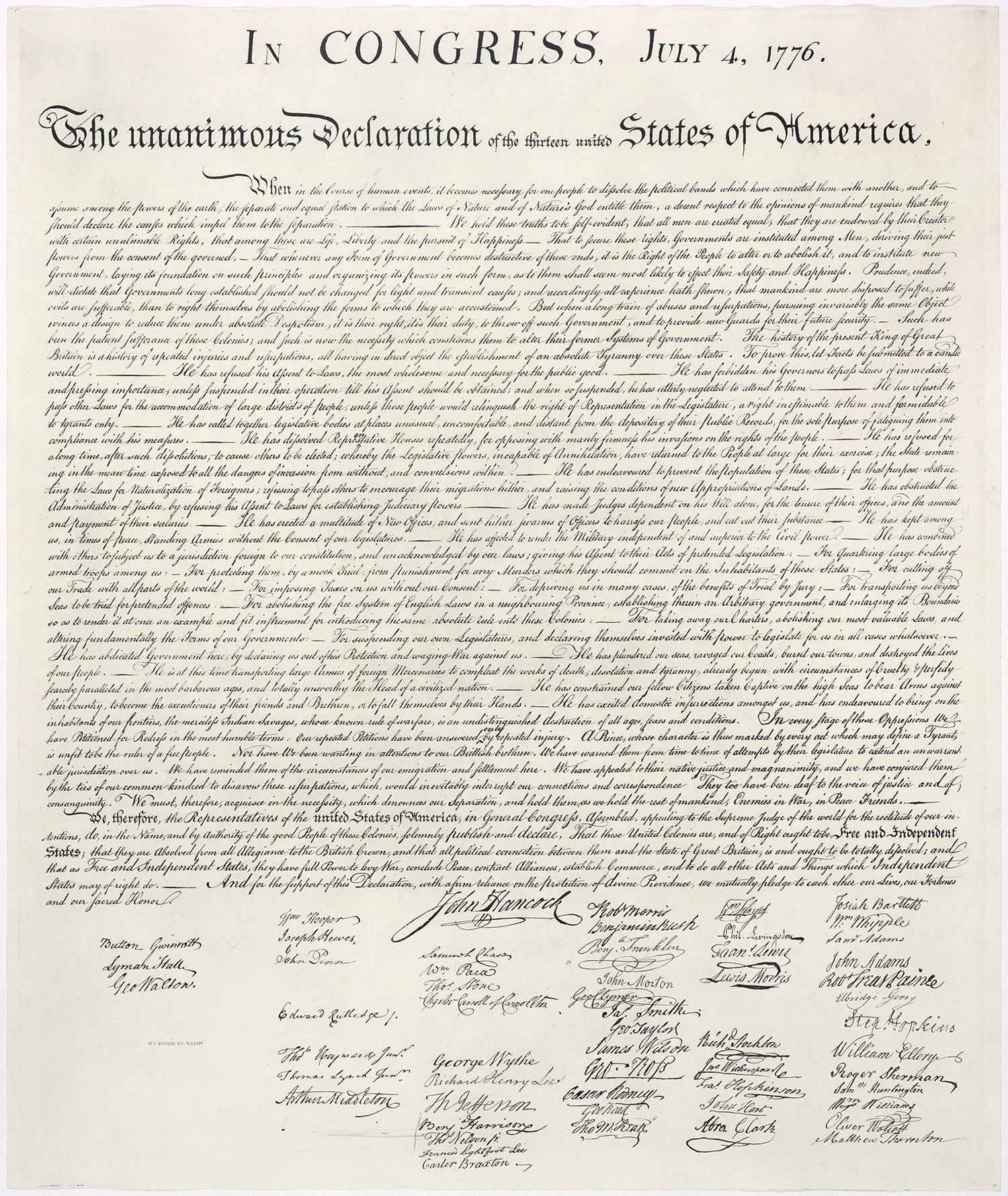 Rights and Government. The Declaration asserted that fundamental rights preceded government. Government did not create those rights; its legitimacy rested upon securing them.