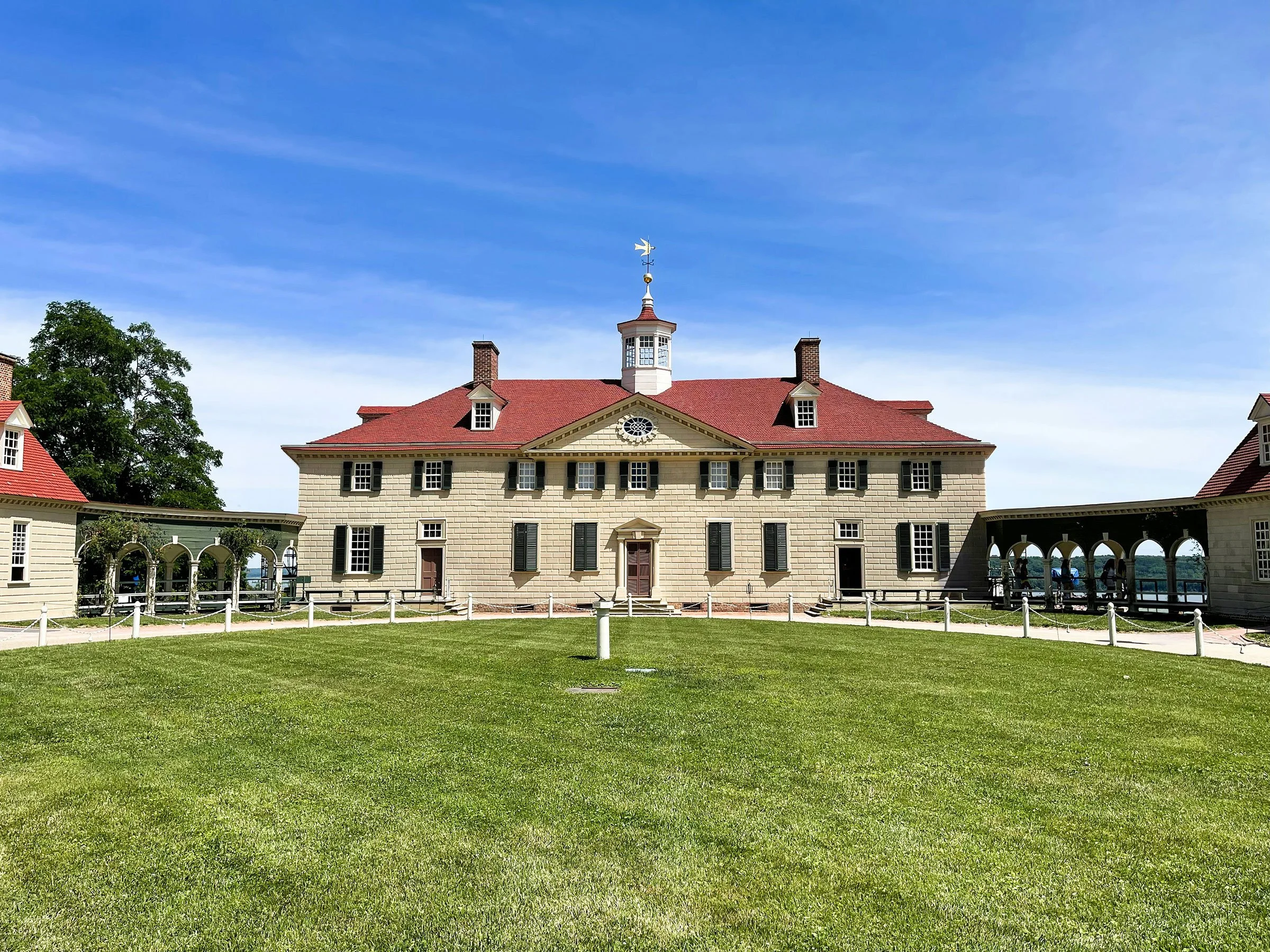 Mount Vernon. 
Returning to private life, Washington completed a revolutionary principle: political power, once entrusted, could also be surrendered.