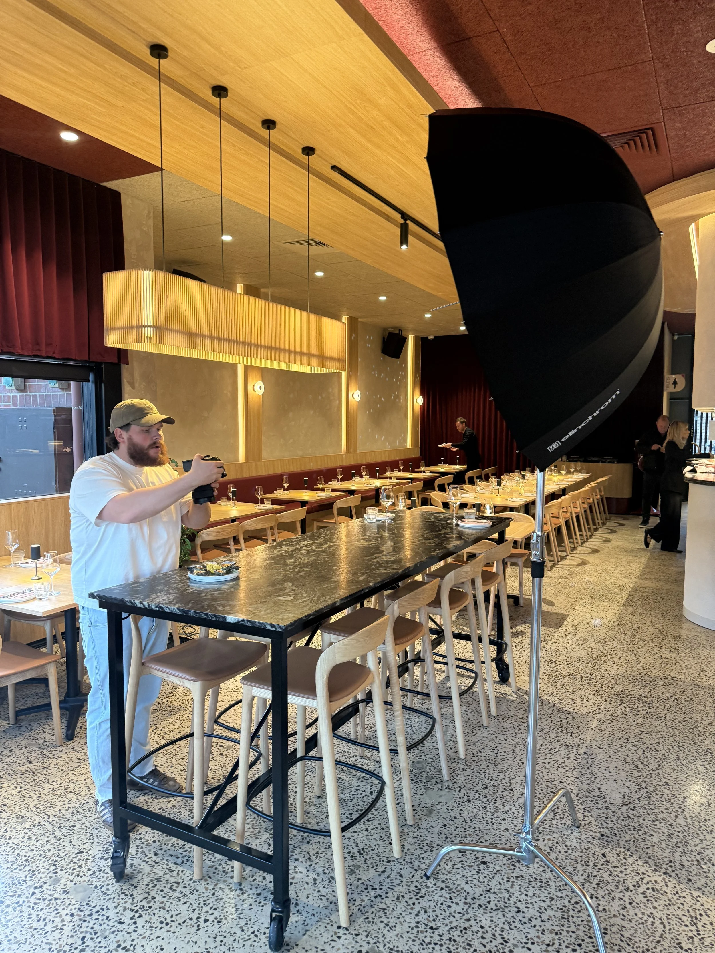 Project Managing a photo and video content creation shoot at Sognare