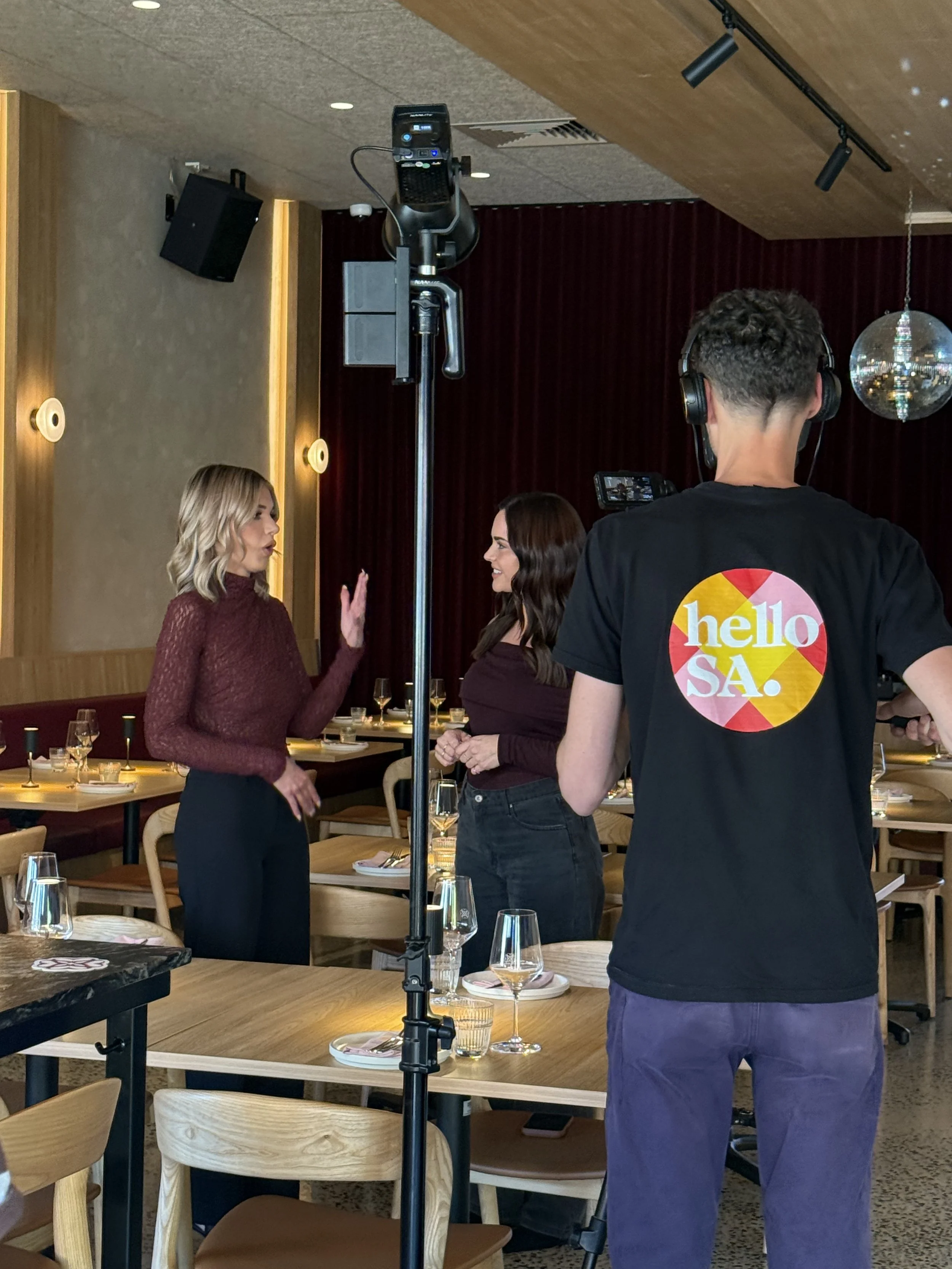 Working with Adelady and Hello SA for Sognare Italiano restaurant for marketing and content strategy