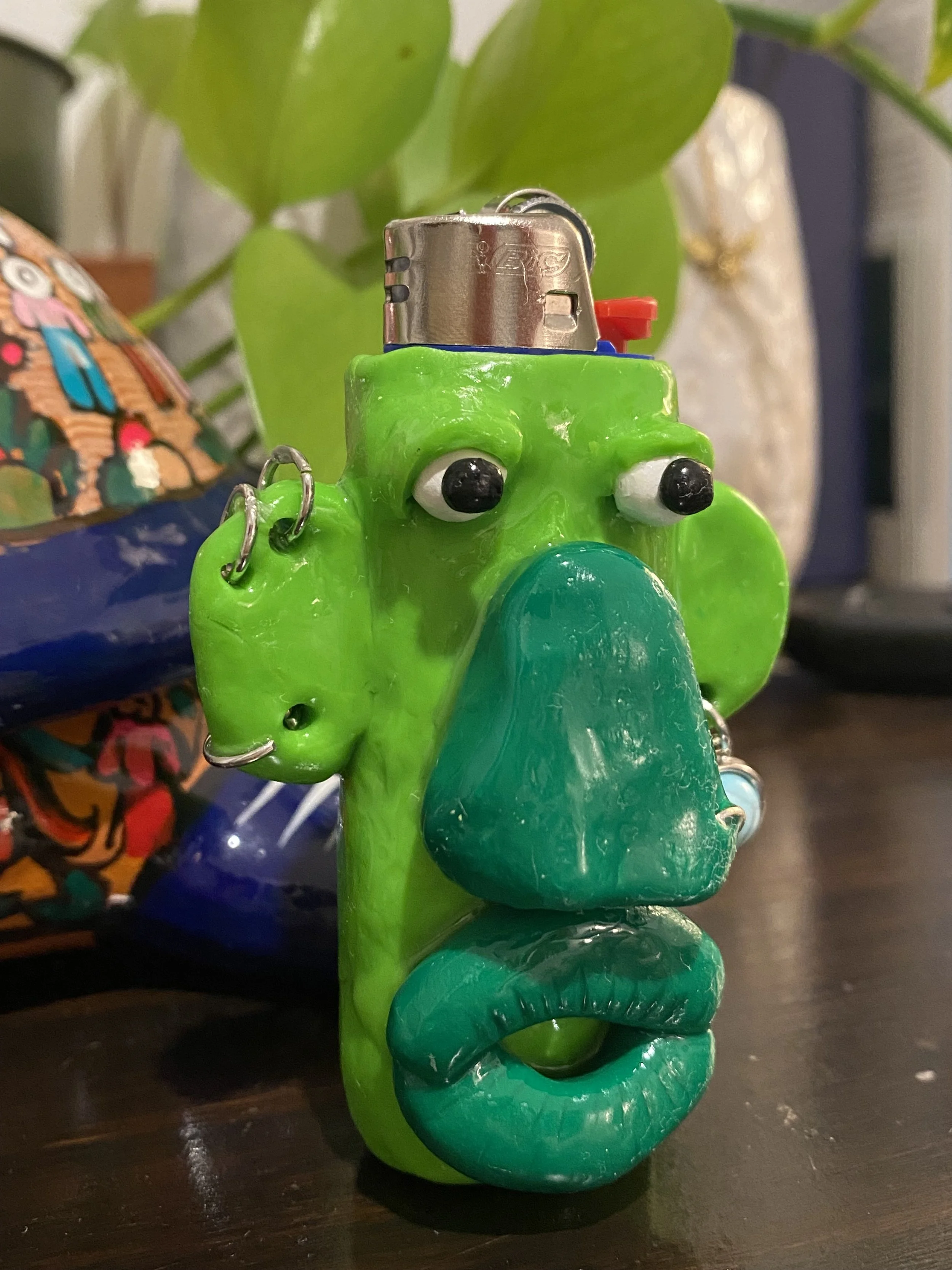 Handmade Clay Lighter Case