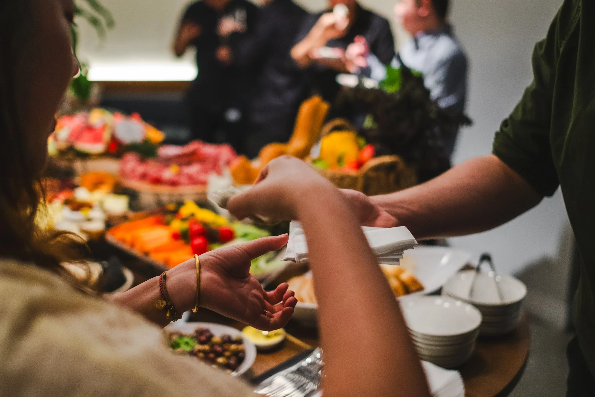 Event Planning and Management is delivered with care and detail. We offer grazing table menu's that enable guests to mingle and connect while enjoying delicious food & beverages.