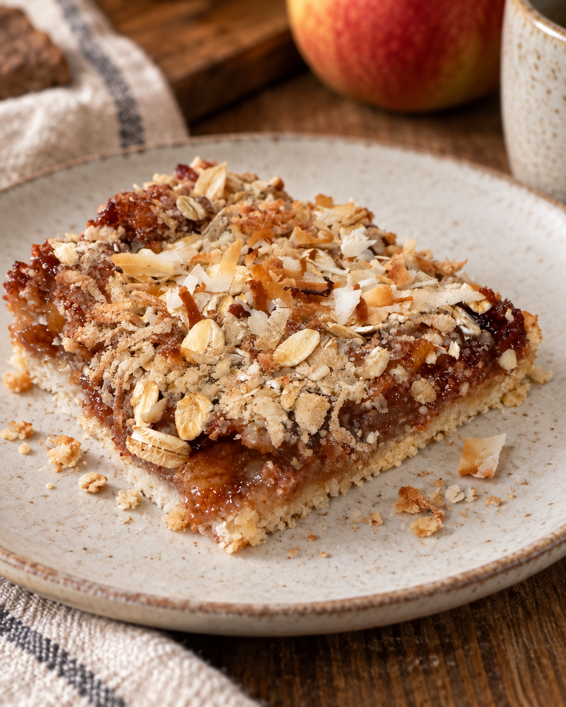 Apple Coconut Oat Bar • 1 each