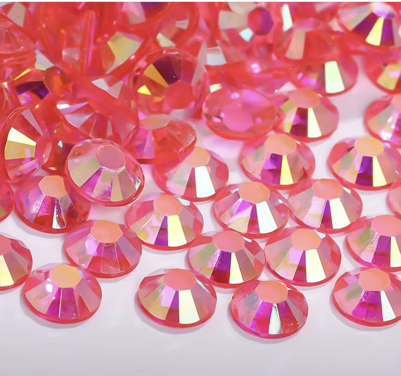SS20 Transparent Rose Pink AB Rhinestones (1000 Pack)