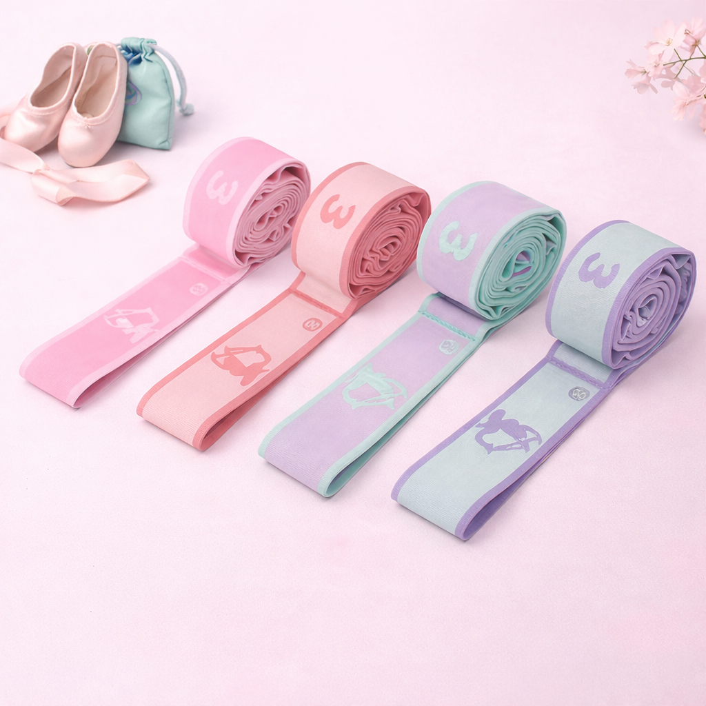 Premium Stretch Resistance Bands – Dance Training Essential (90cm)