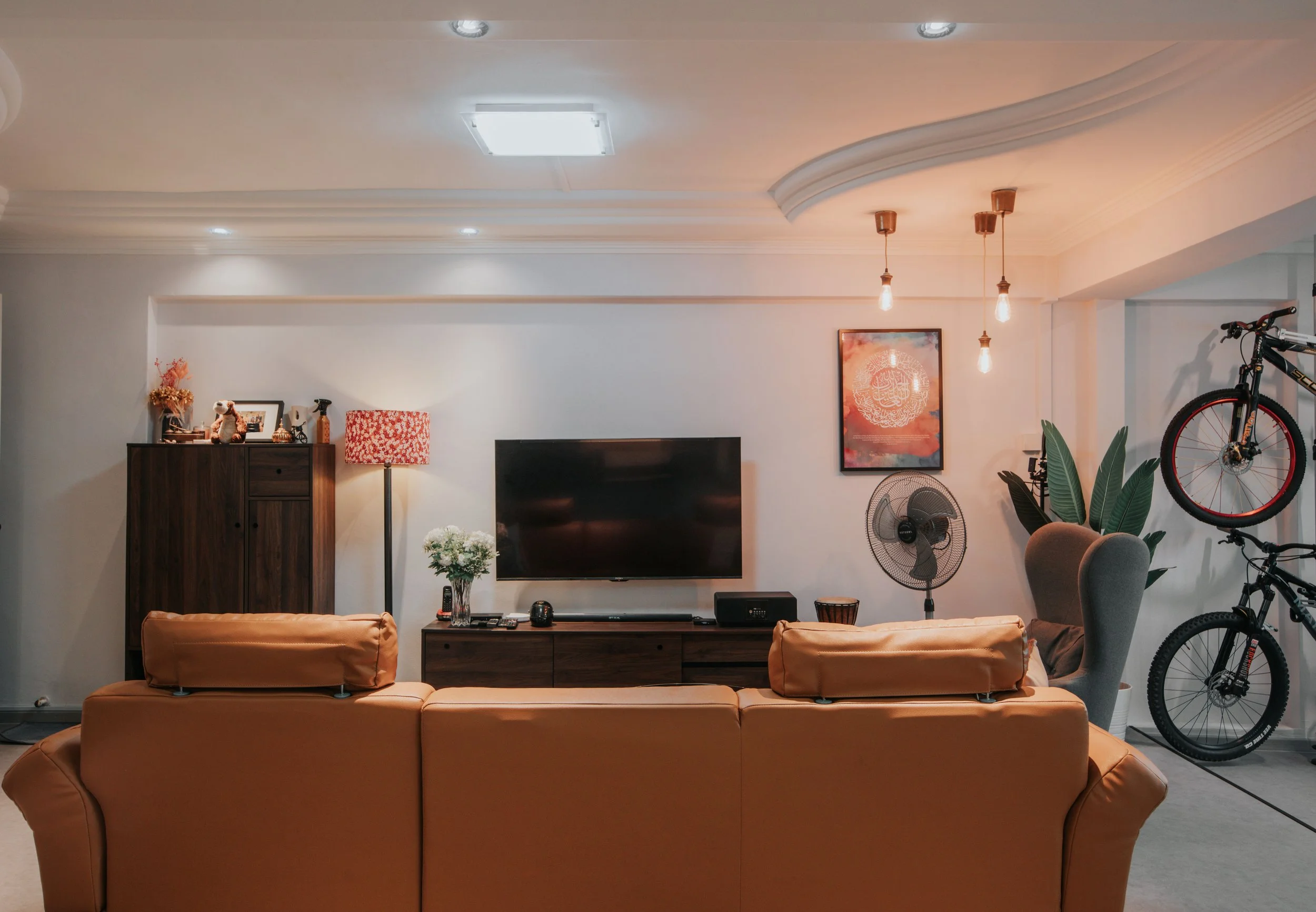 TBC Design Studio bukit batok st24 modern living room