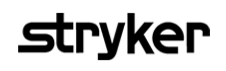 Stryker logo in black text