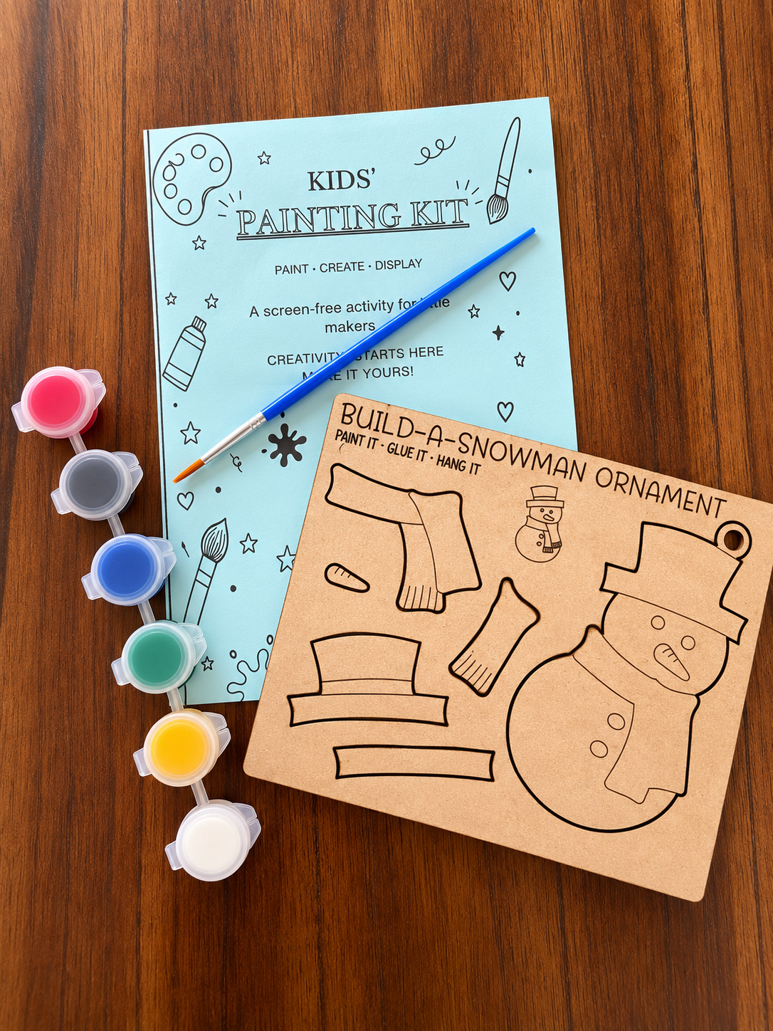 Kids' Painting Kit – Christmas