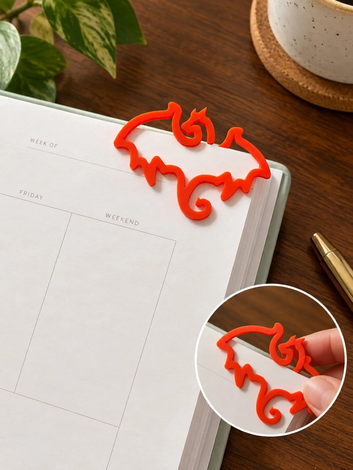 Dragon Corner Bookmark