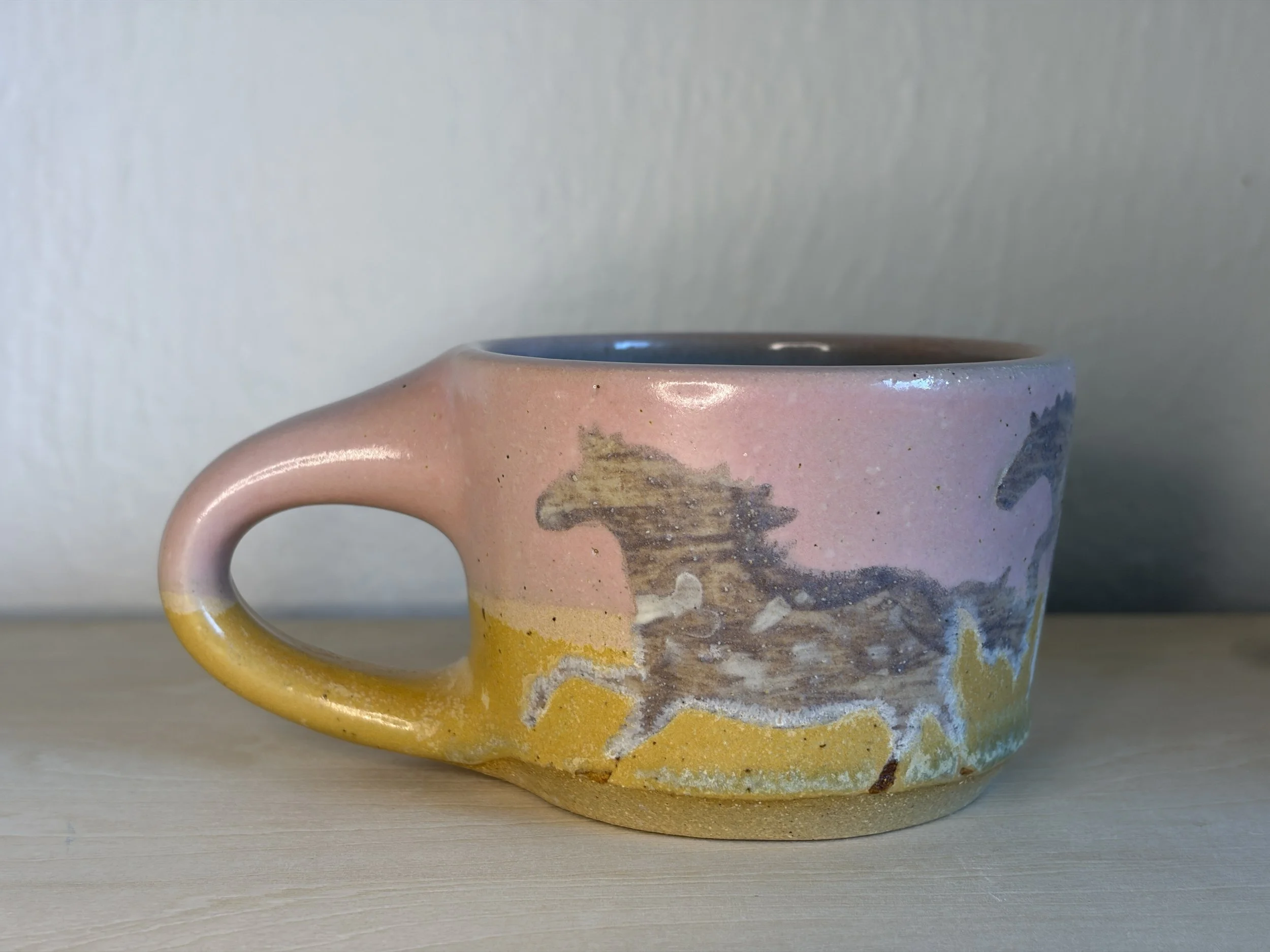 Wild Horses Mug (sunset)