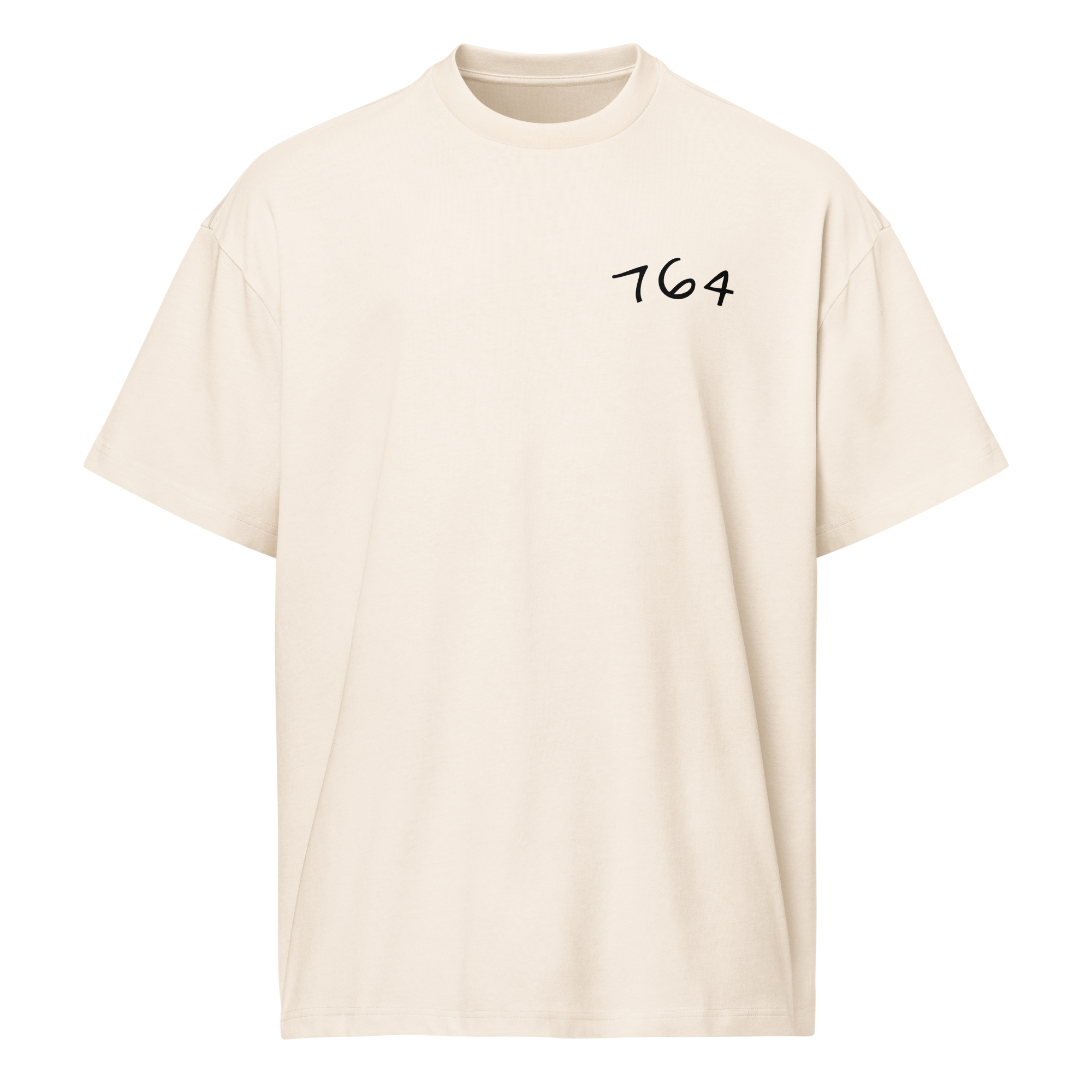 764/We just livin'  Off-White Box Tee