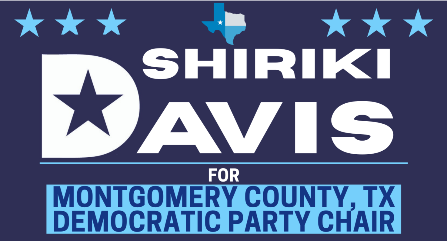 Shiriki Davis for Montgomery County Democratic Party Chair