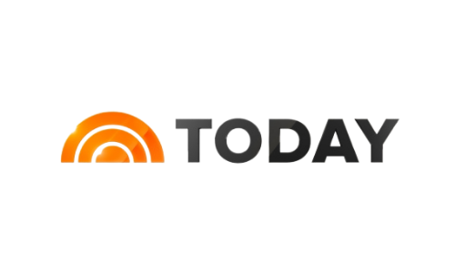 The NBC Today show logo with an orange sunrise graphic and the text 'TODAY' in black.
