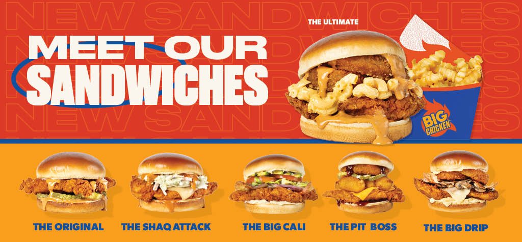 Meet Our Sandwiches! 