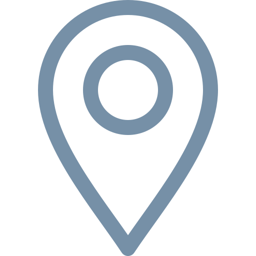 Map pinpoint icon with a location marker