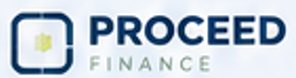 Proceed Finance logo with blue and green color scheme