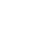 Icon of a white telephone handset on a black background