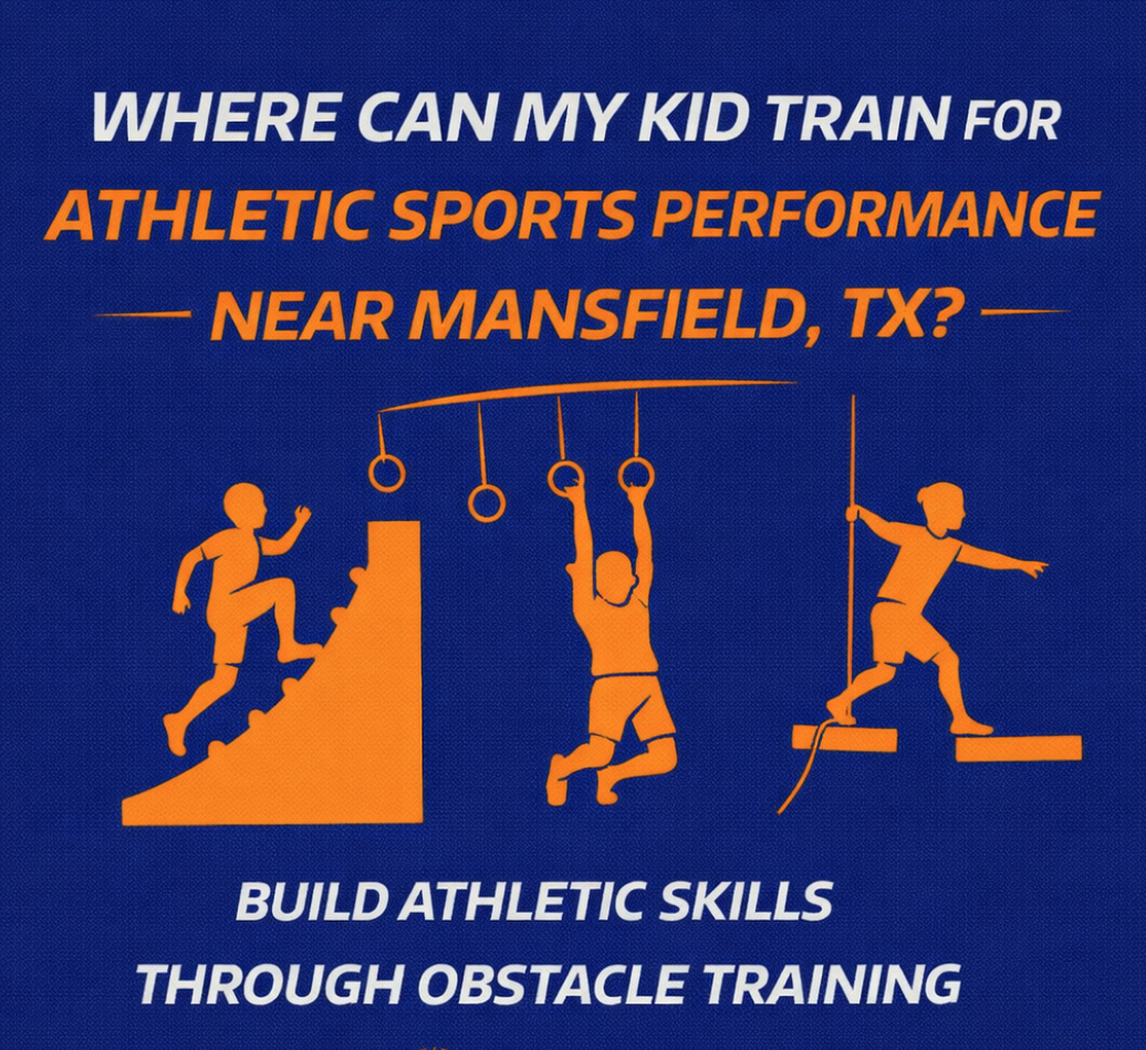 Where Can My Kid Train for Athletic Sports Performance Near Mansfield, TX?