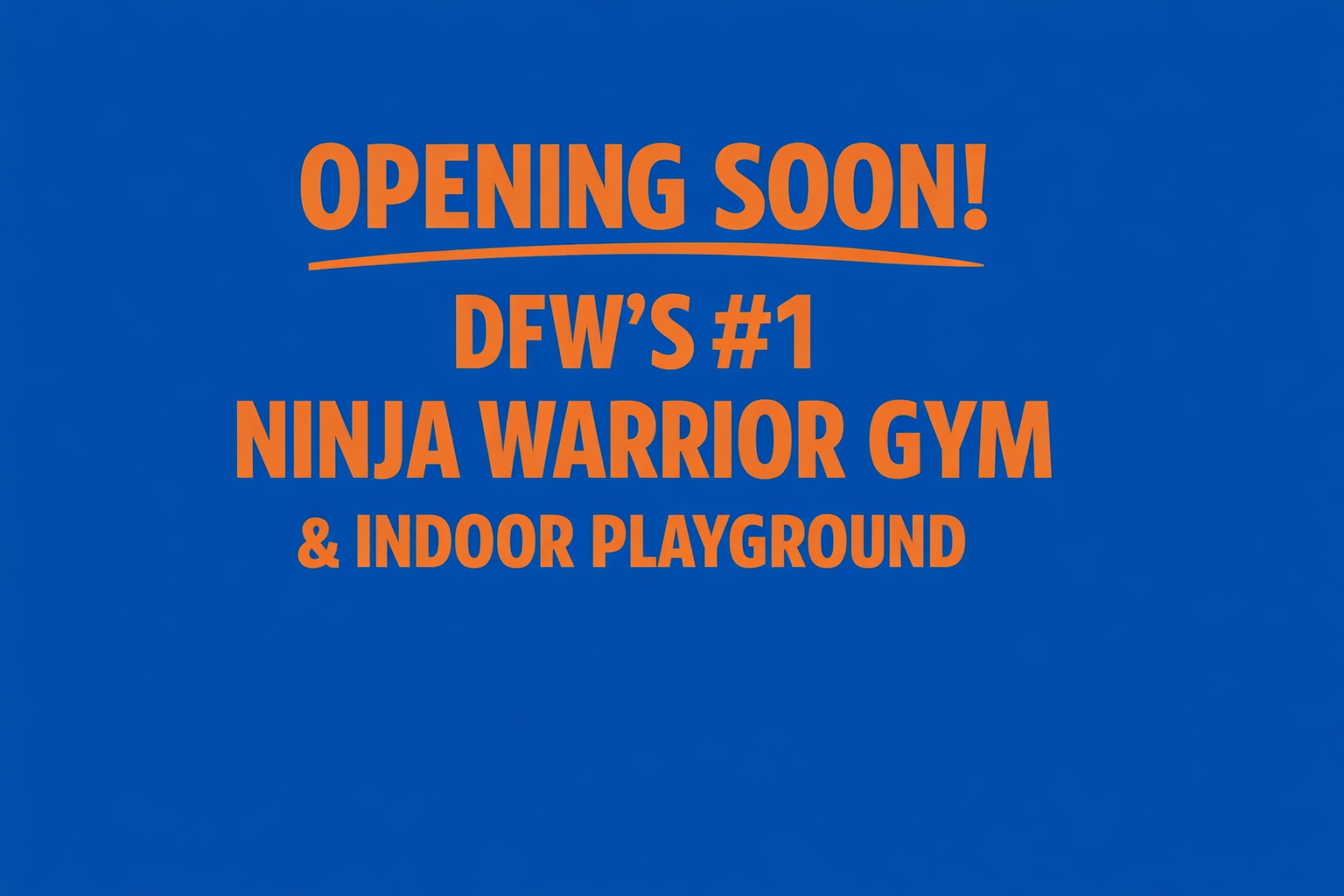 Dallas–Fort Worth’s Top Ninja Warrior Gym and Indoor Playground Is Opening Soon