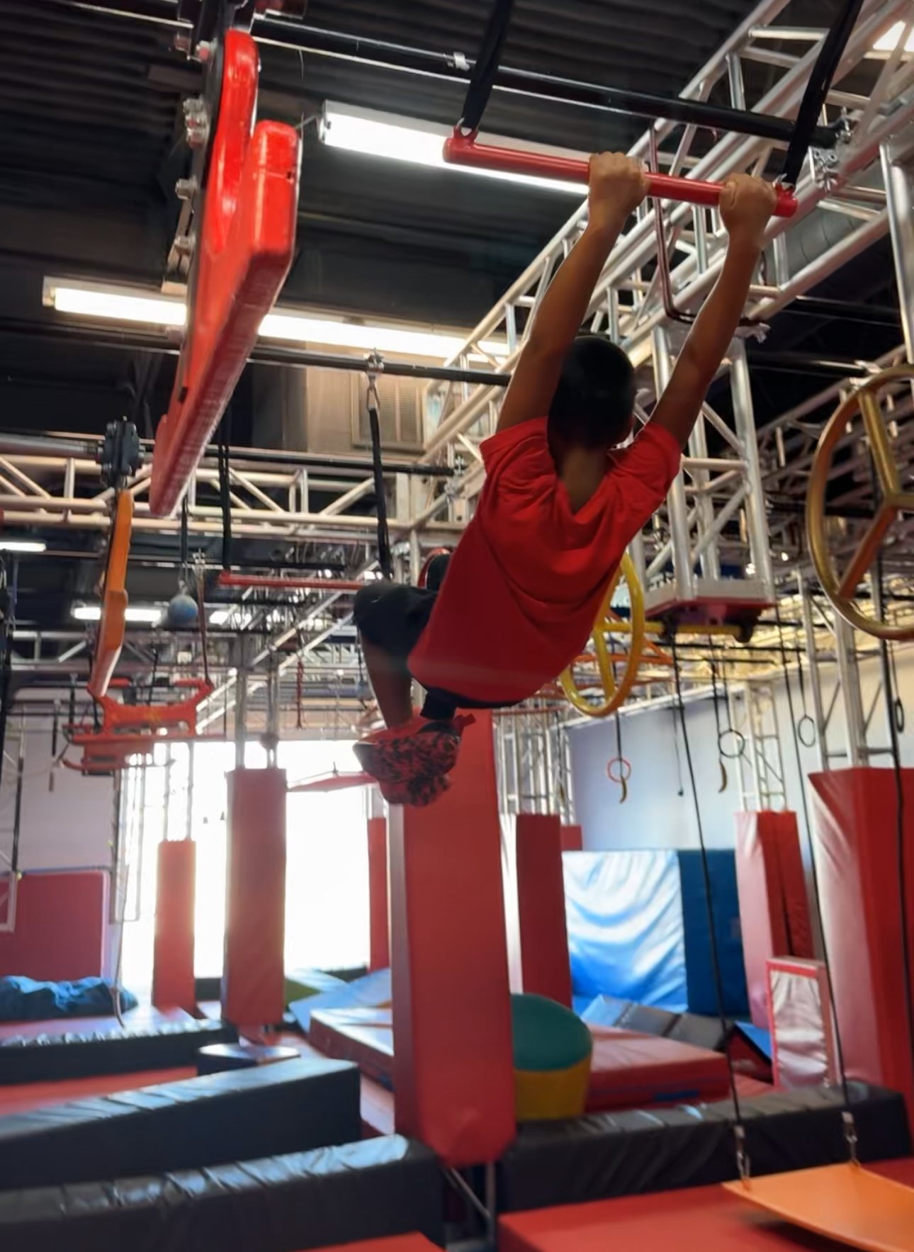 The ultimate kids gym in grand prairie tx near dallas - build strength, speed, confidence, agility, and athletic performance, lose weight and feel better Amped Obstacles Ninja Warrior OCR Course 8.jpg