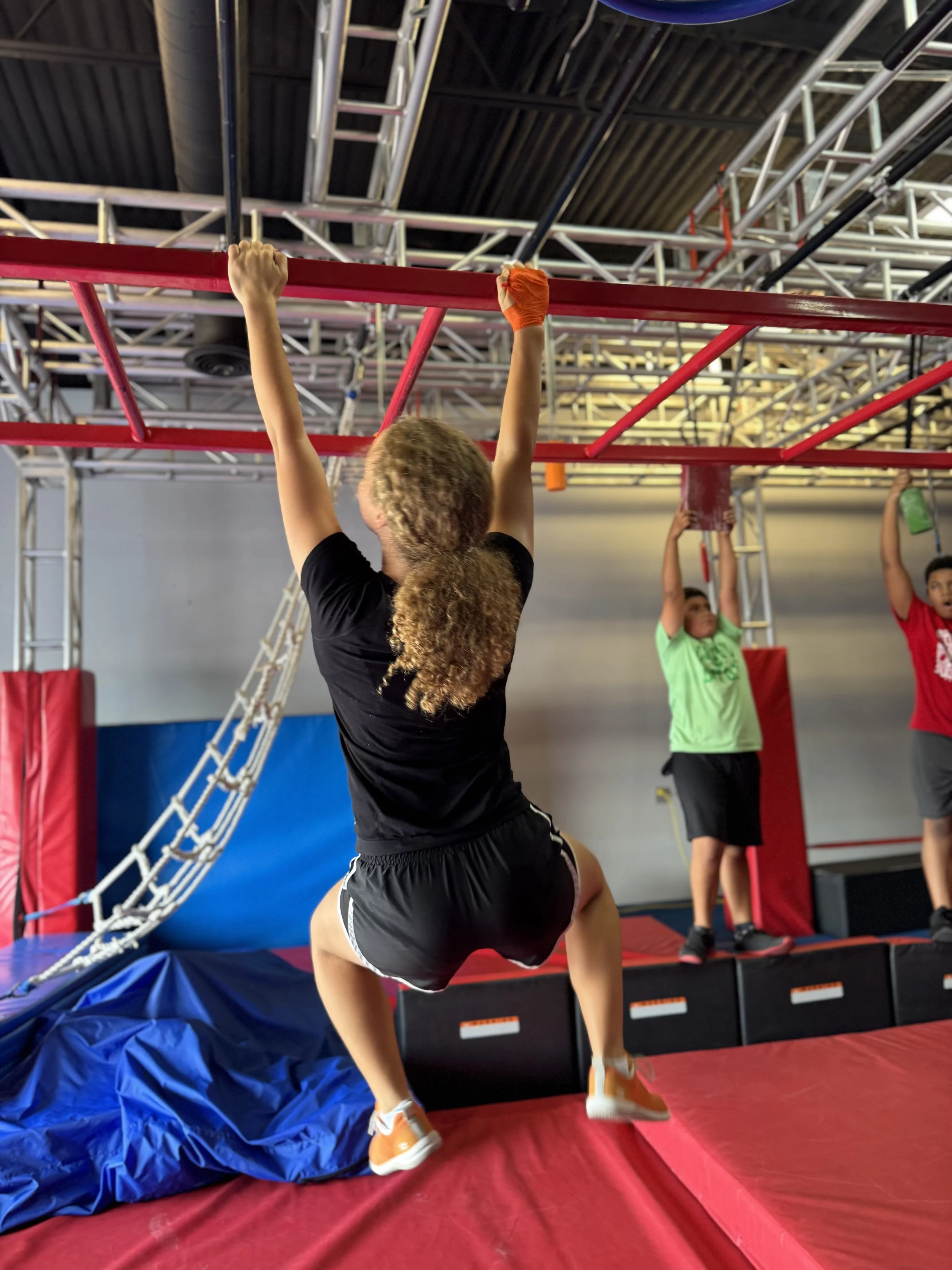 Kids Gymnastics and Fitness Athletic Sports Classes at the Best Gym  - Build confidence, strength, balance, coordination, motor development and resilience through exciting Ninja Warrior obstacle training in Grand Prairie TX 10.jpg