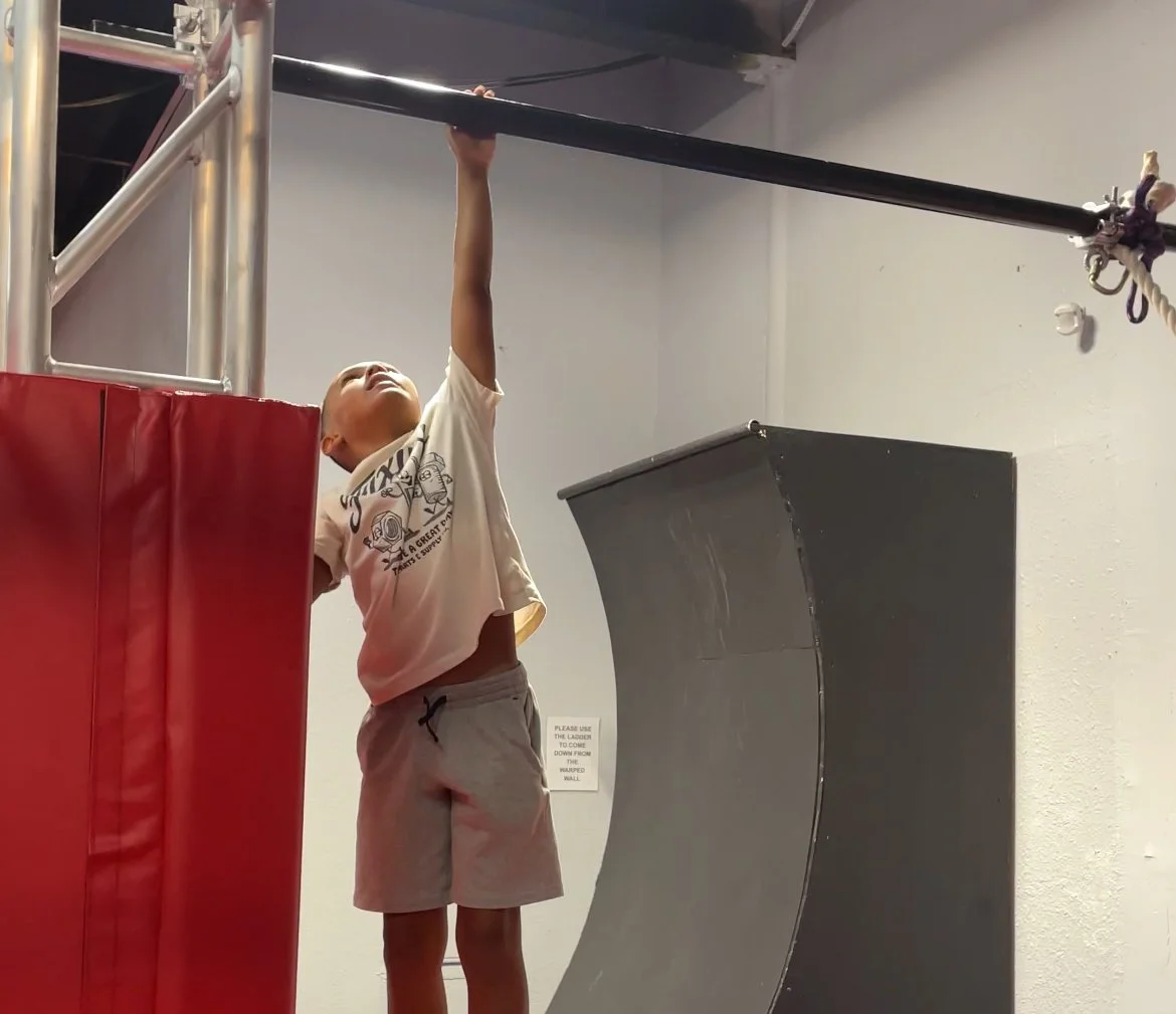 Kids Gymnastics & Fitness Athletic Sports Classes for Toddlers Kids Teens Adults at the Best Gym Build confidence, strength, balance, coordination, motor development & resilience through exciting Ninja Warrior obstacle training in Grand Prairie TX - M.jpg