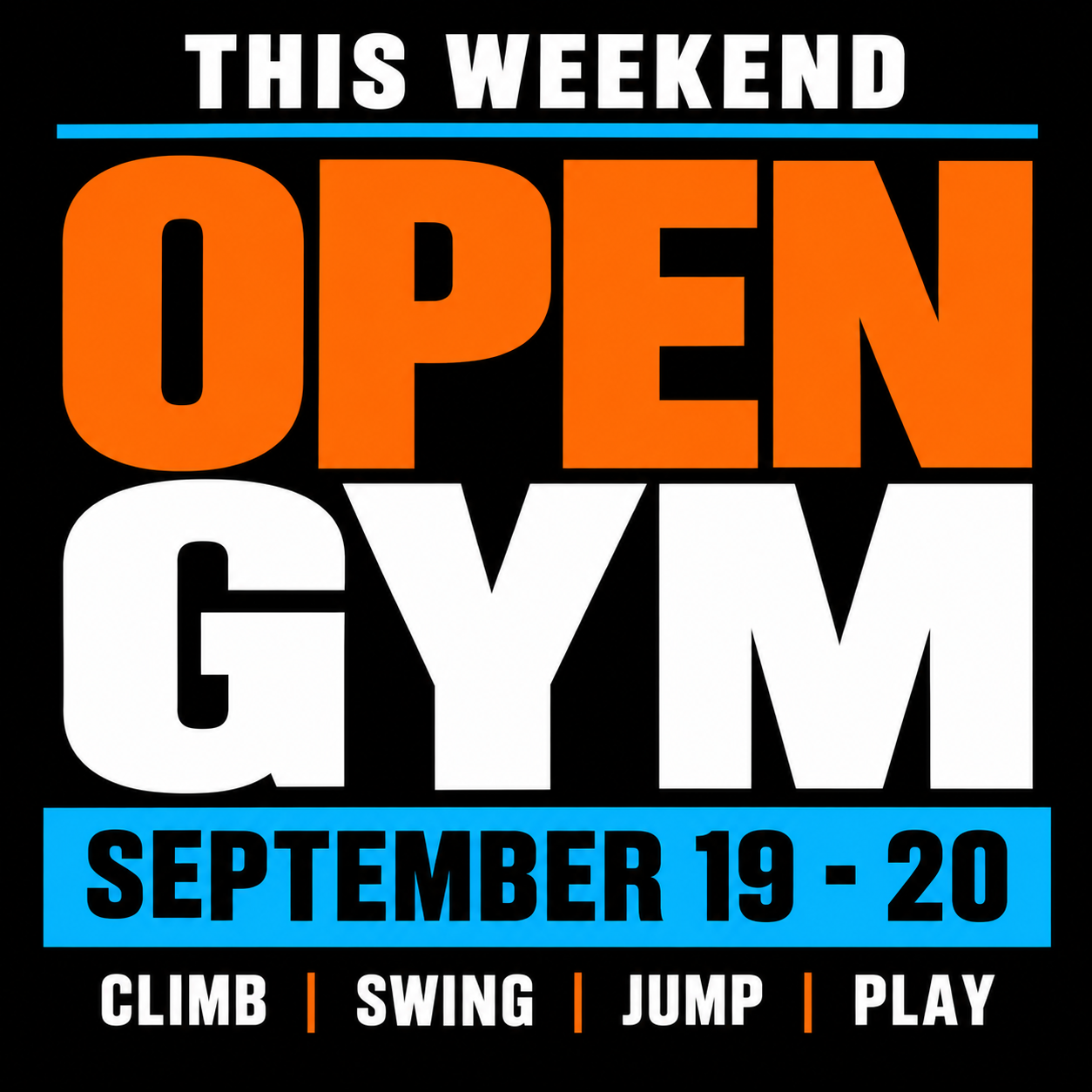 WHAT ARE YOU DOING THIS WEEKEND?
