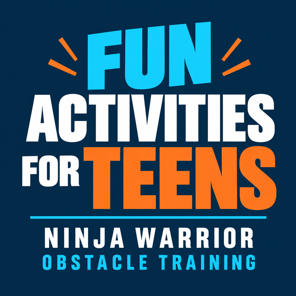 Fun Activities for Teens in Grand Prairie, TX: Try Ninja Warrior Obstacle Training