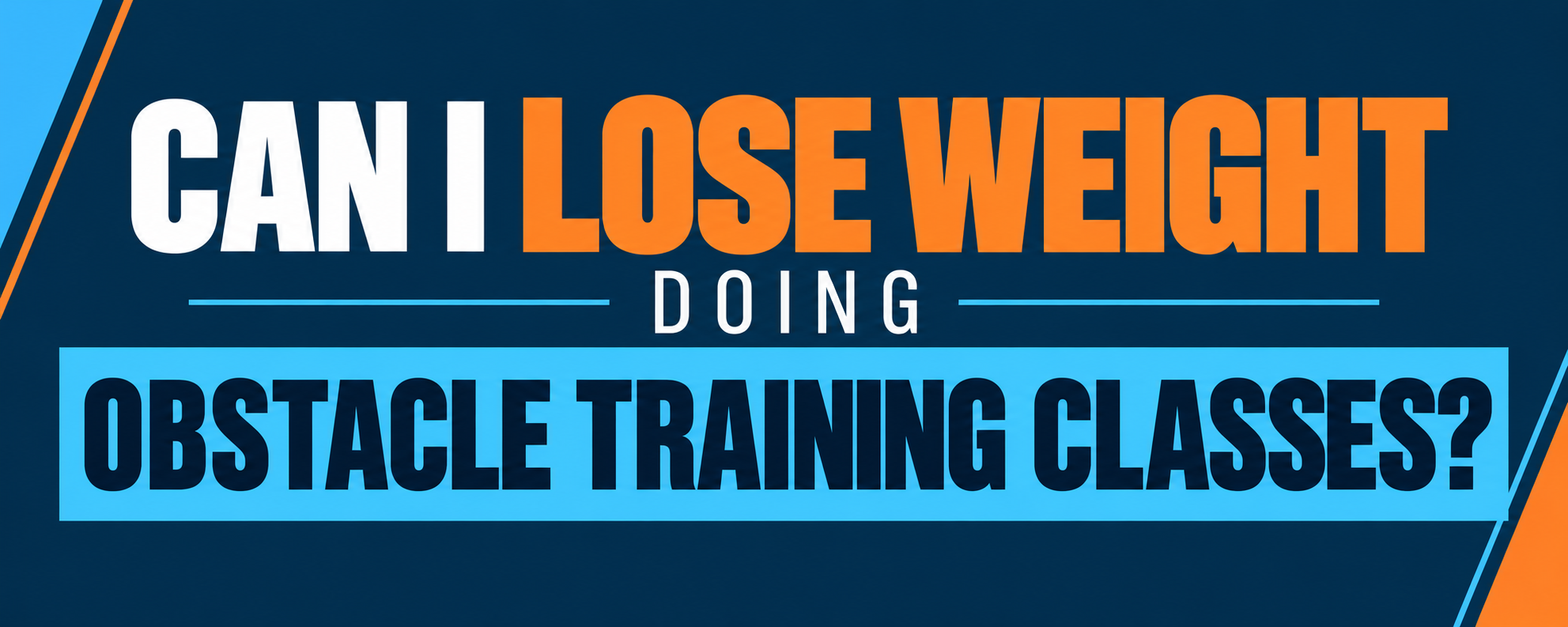 Can I Lose Weight Doing Obstacle Training Classes? the top group fitness, workout, bodybuilding, senior movement, functional training gym in grand prairie tx near DALLAS